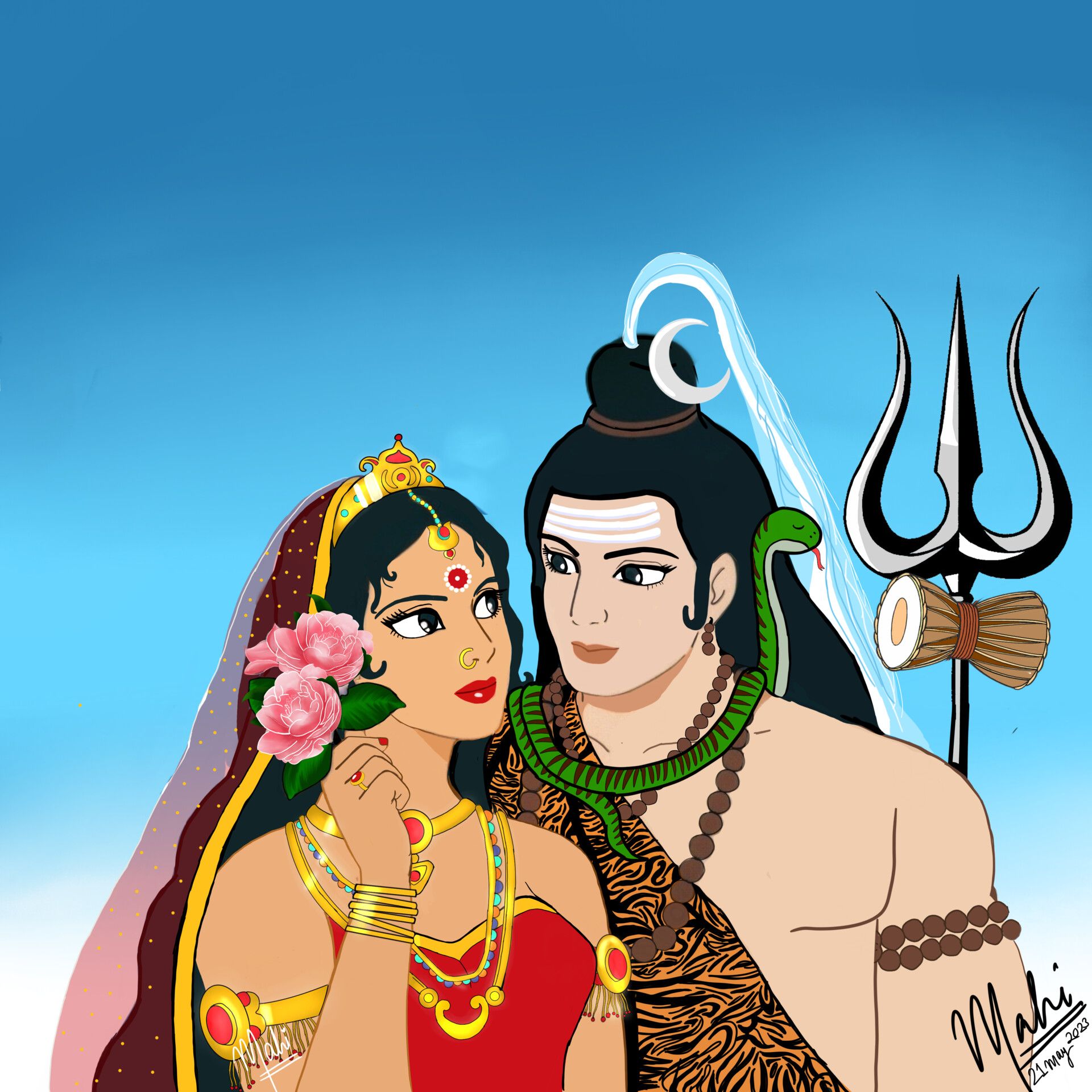 1920x1920 Gauri Shankar from Legend of Prince Rama