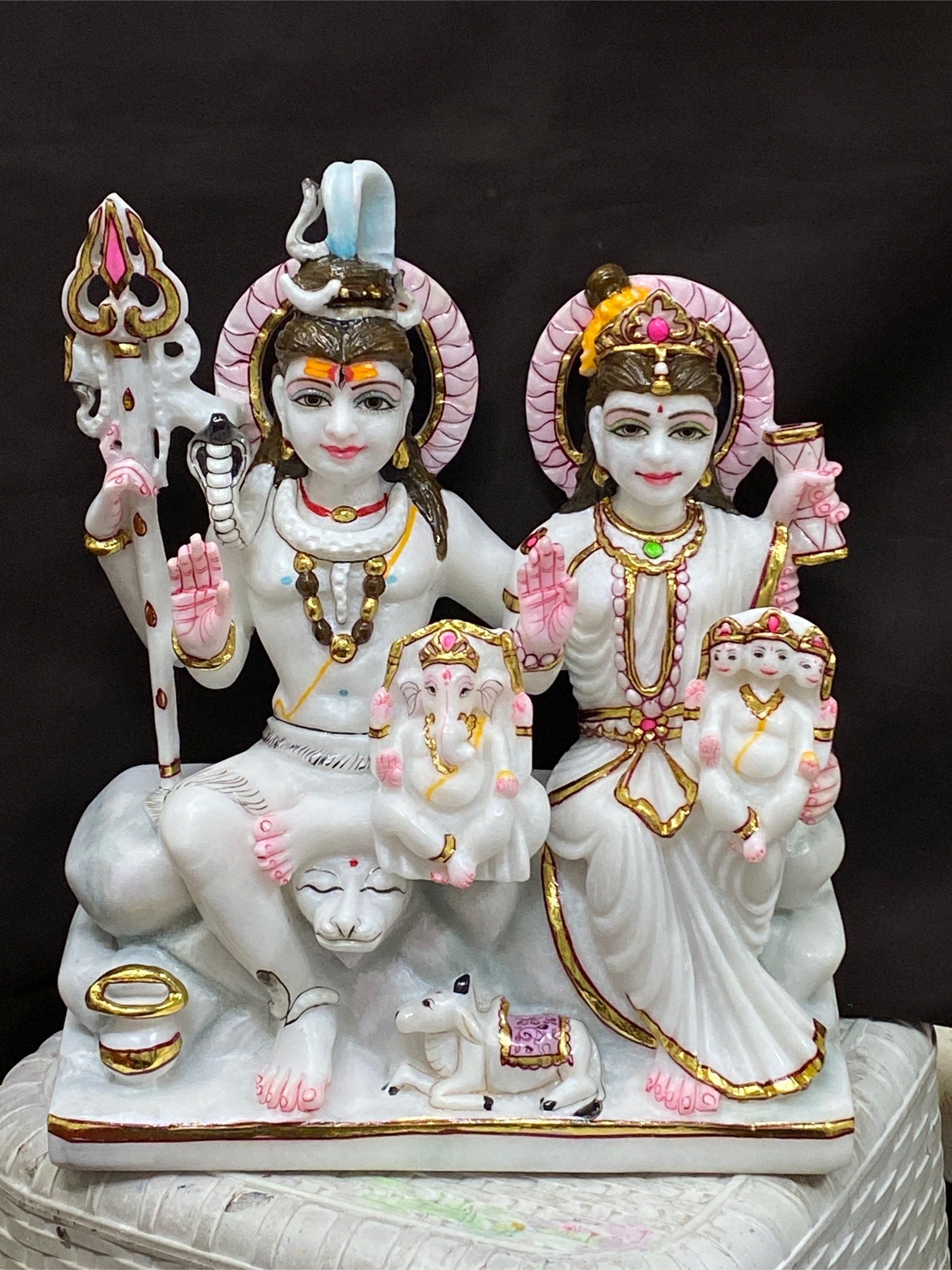 2000x2667 Marble Gauri Shankar Statue, Home At ₹ 65000 Piece In Jaipur