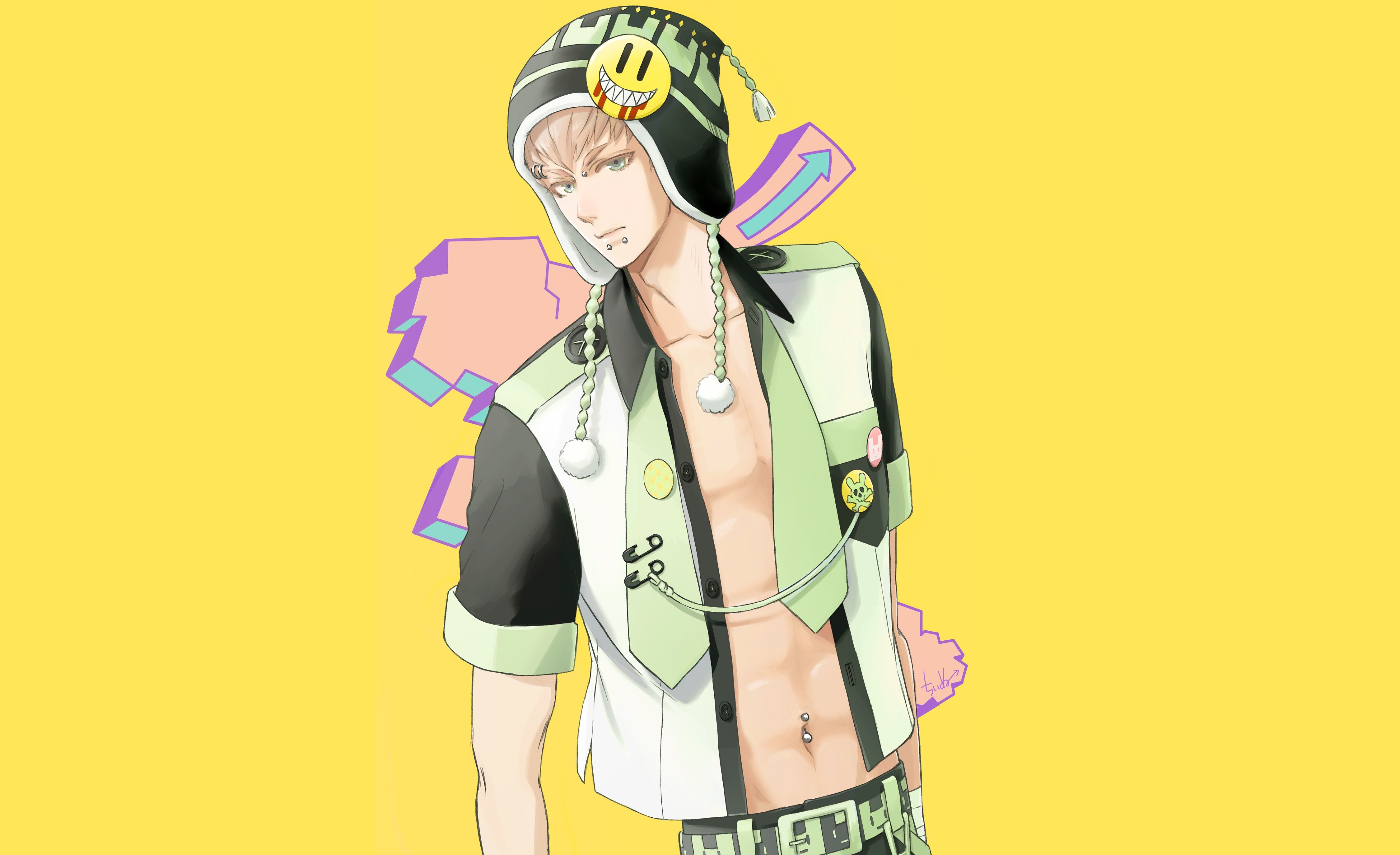 4500x2748 Desktop wallpaper: Anime, Dramatical Murder, Noiz (Dramatical Murder) 4K free download for PC. 1016463