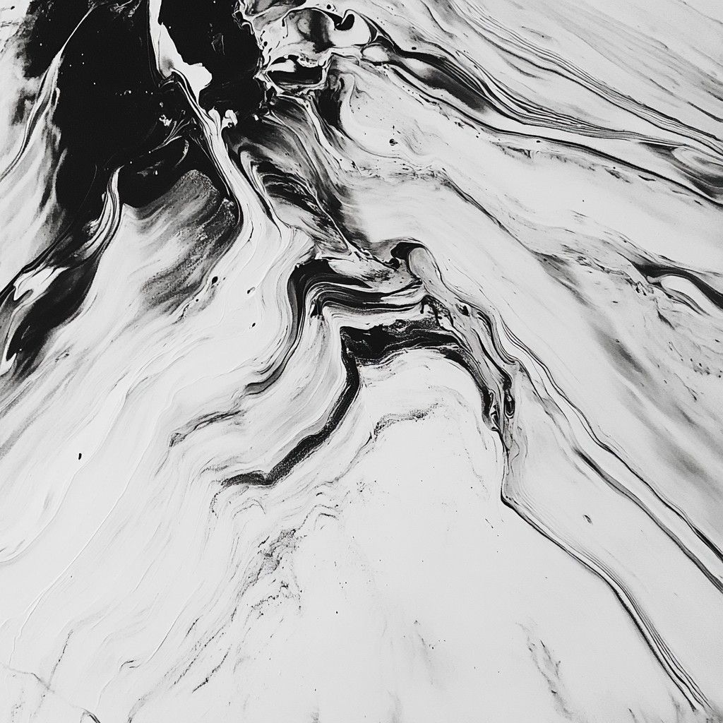 1024x1024 Free Abstract monochrome art Image, Monochrome, Art