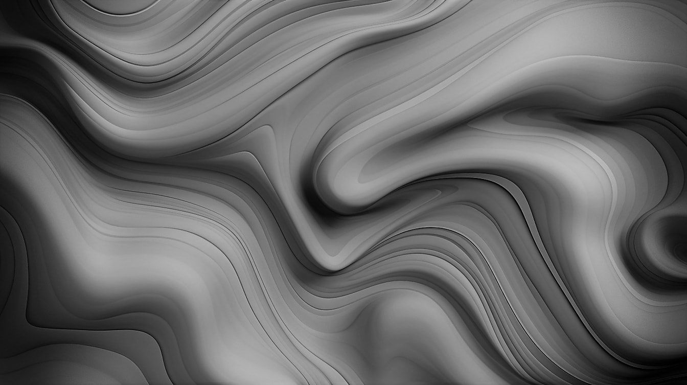 1344x753 Free picture: Monochrome soft grey curve abstract texture