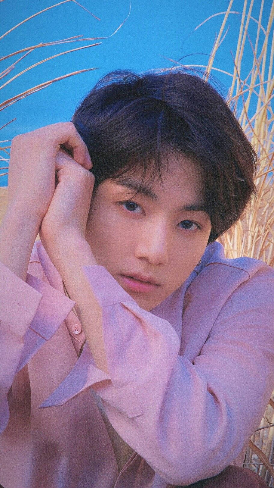 911x1620 Download BTS Jungkook In A Field Wallpaper