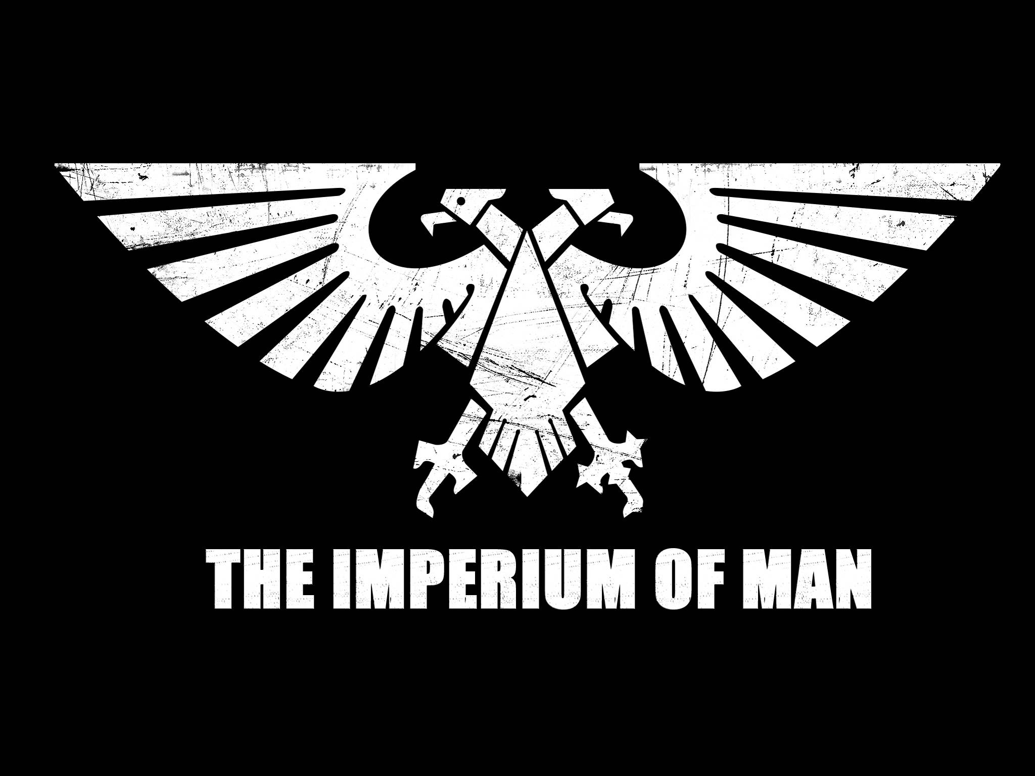 2048x1536 Download Warhammer 40K HD Eagle Logo HD Wallpaper
