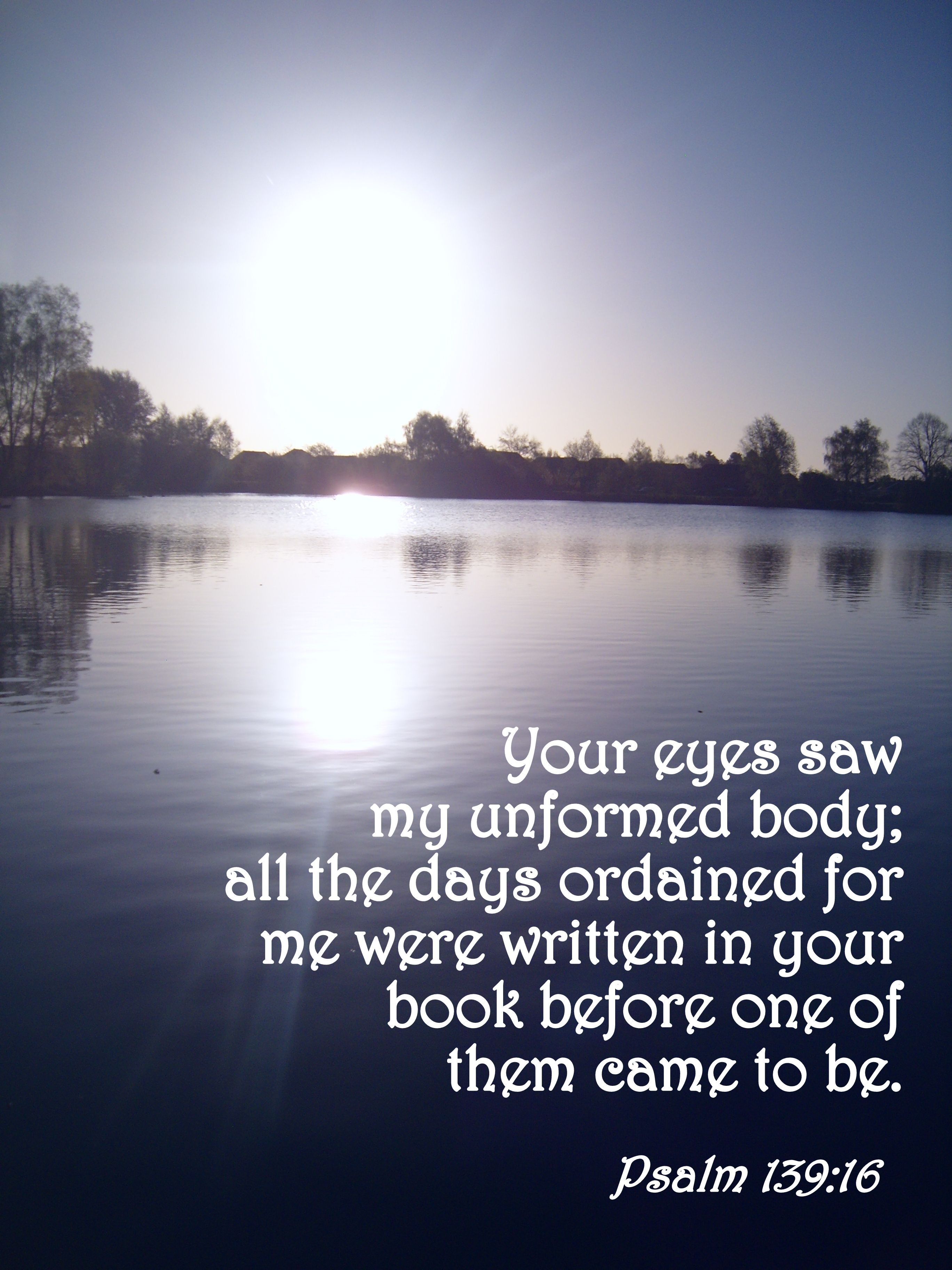 2736x3648 Psalm 139:16. The Bottom of a Bottle