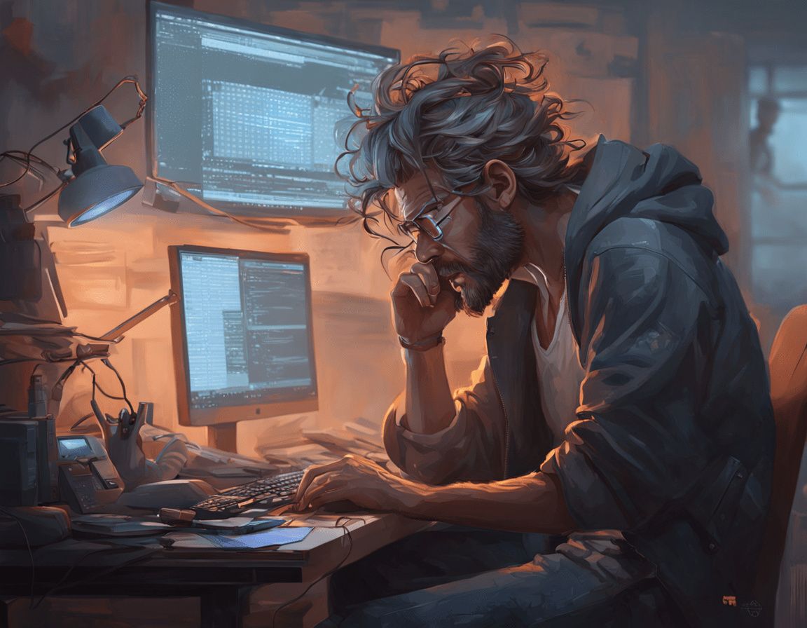 1152x896 Boy Programmer Wallpaper