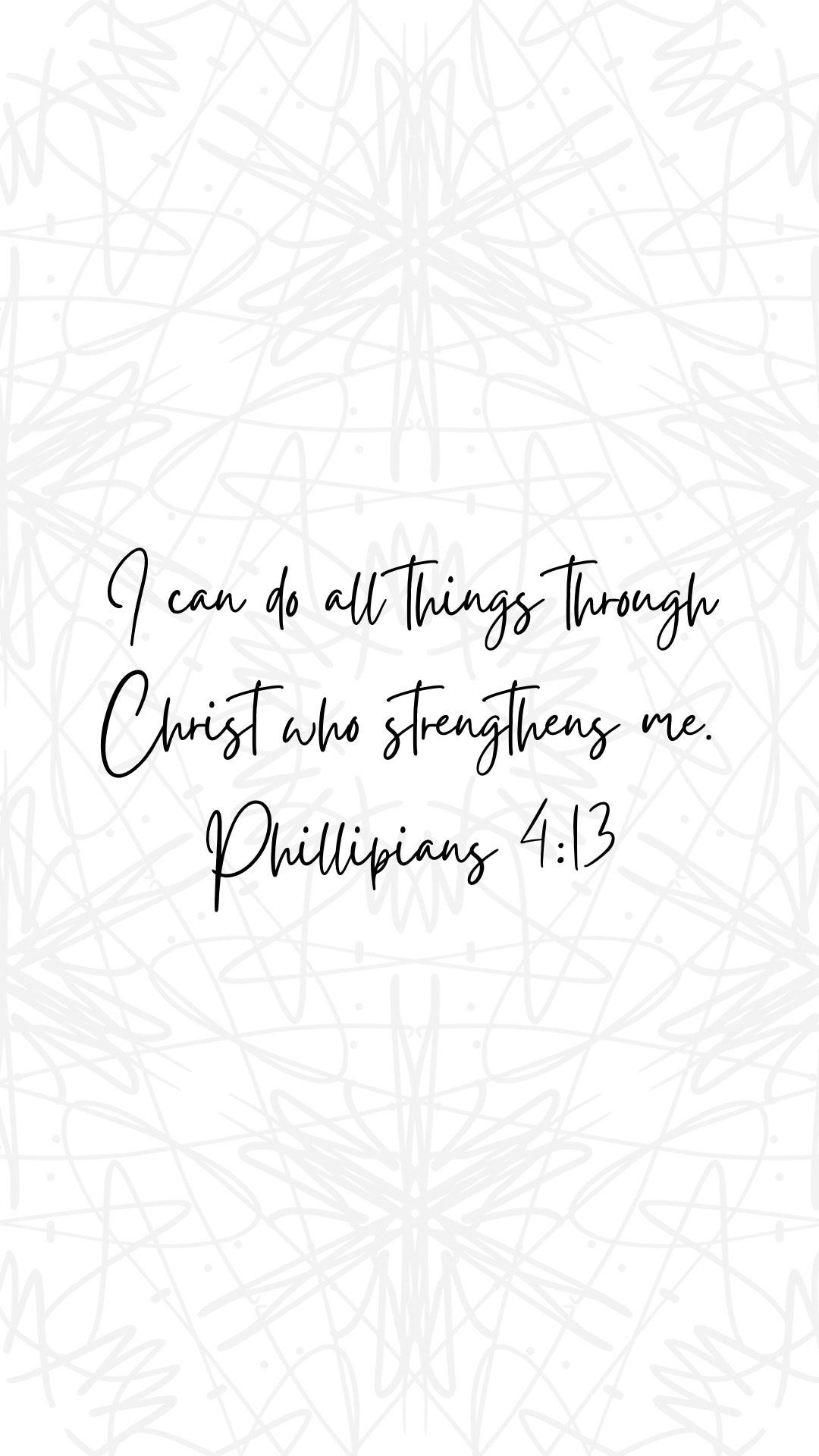 1080x1920 Bible Verse Phone Wallpaper Digital Download