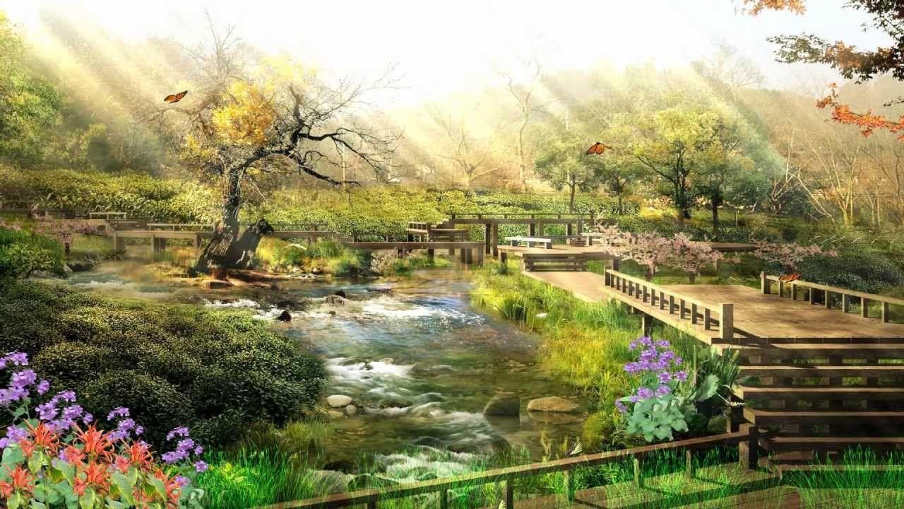 1280x720 Relaxing Nature Animated Wallpaper