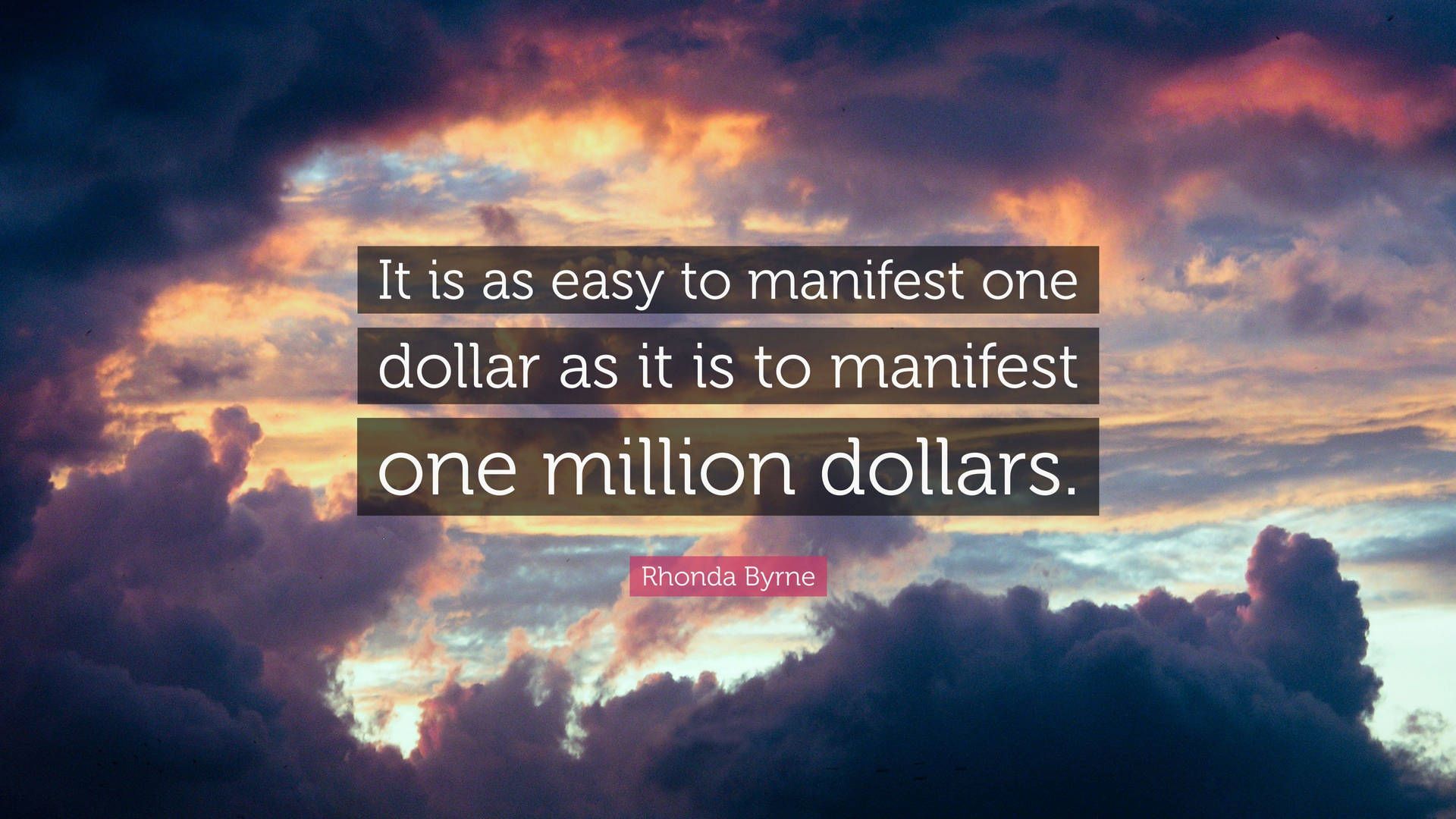 1920x1080 Download Manifest Million Dollars Wallpaper