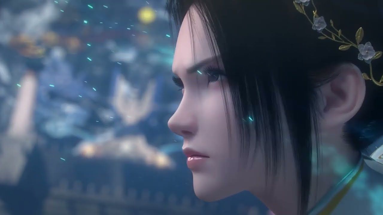 1280x720 Xiao Yan flexes on Nalan Yanran #btth #anime #donghua
