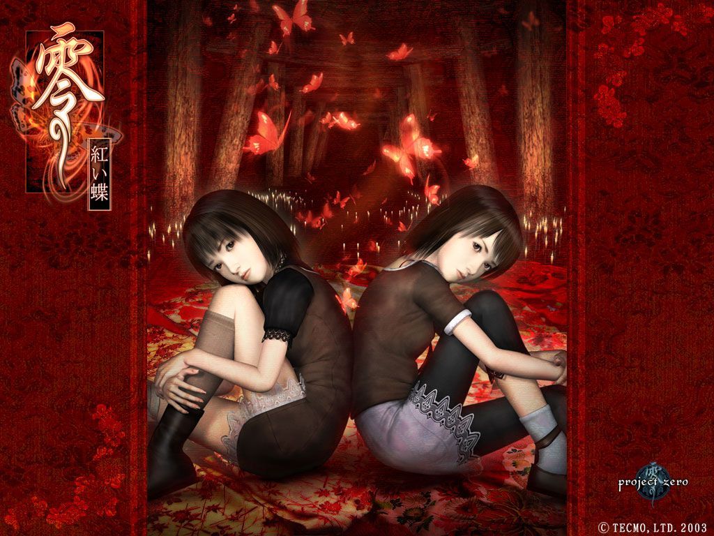 1024x768 Fatal Frame II: Crimson Butterfly official promotional image