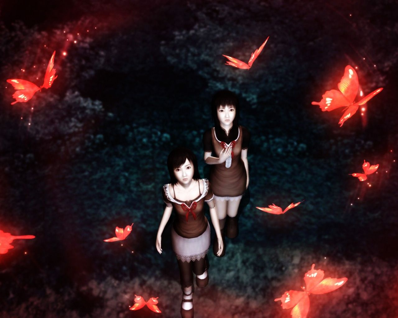 1280x1024 Review: Project Zero (Fatal Frame) 2: Crimson Butterfly. Gaming History 101