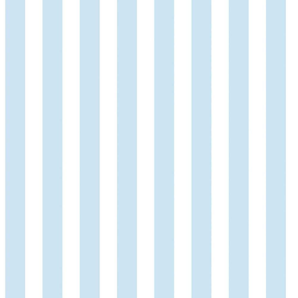 1000x1000 Tiny Tots 2 Sky Blue White Matte Traditional Regency Stripe Design Non Pasted Non Woven Paper Wallpaper Roll G78405 Home Depot
