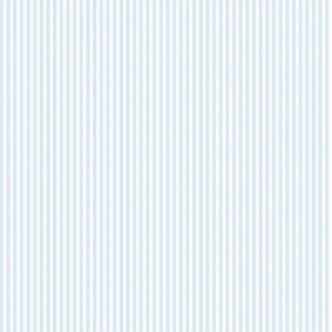 1080x1080 Pin Stripe Wallpaper in Soft Blue