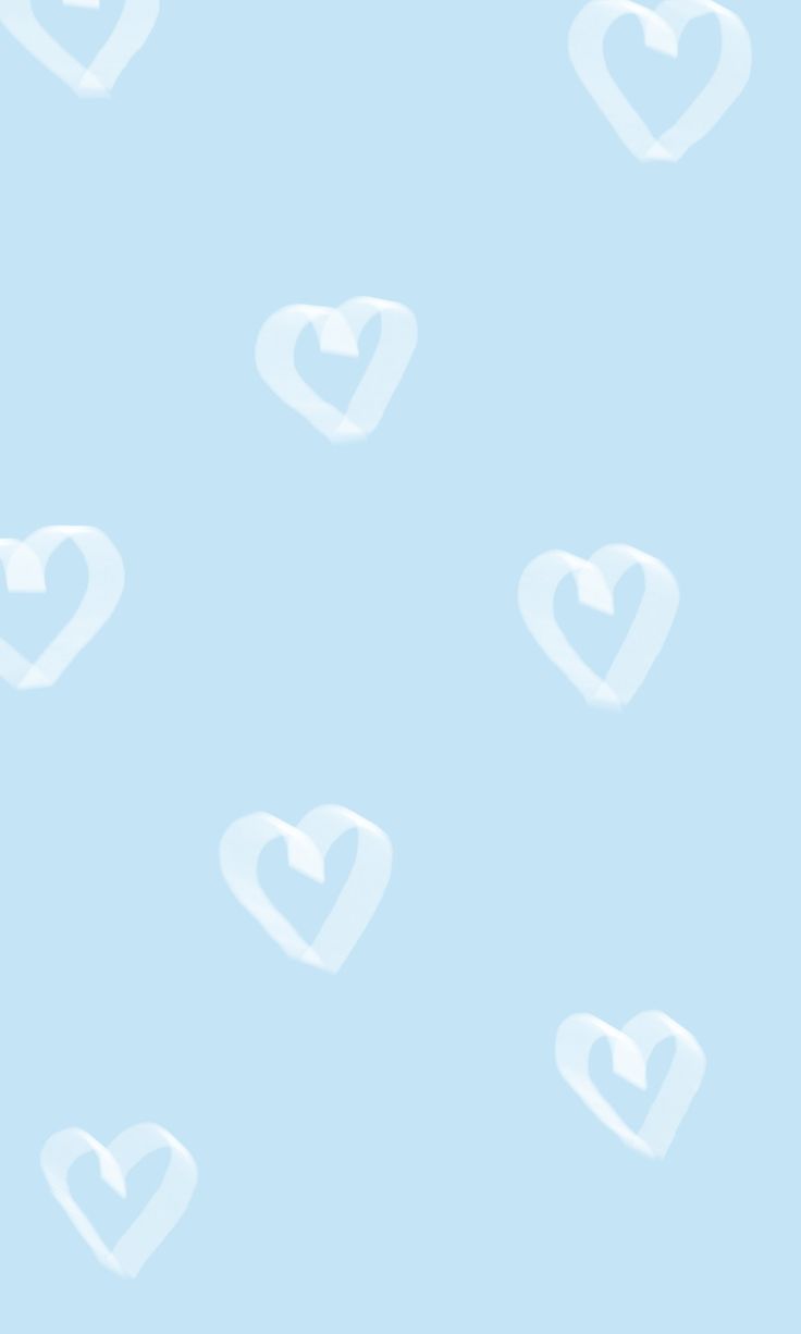 736x1226 Hearts wallpaper blue