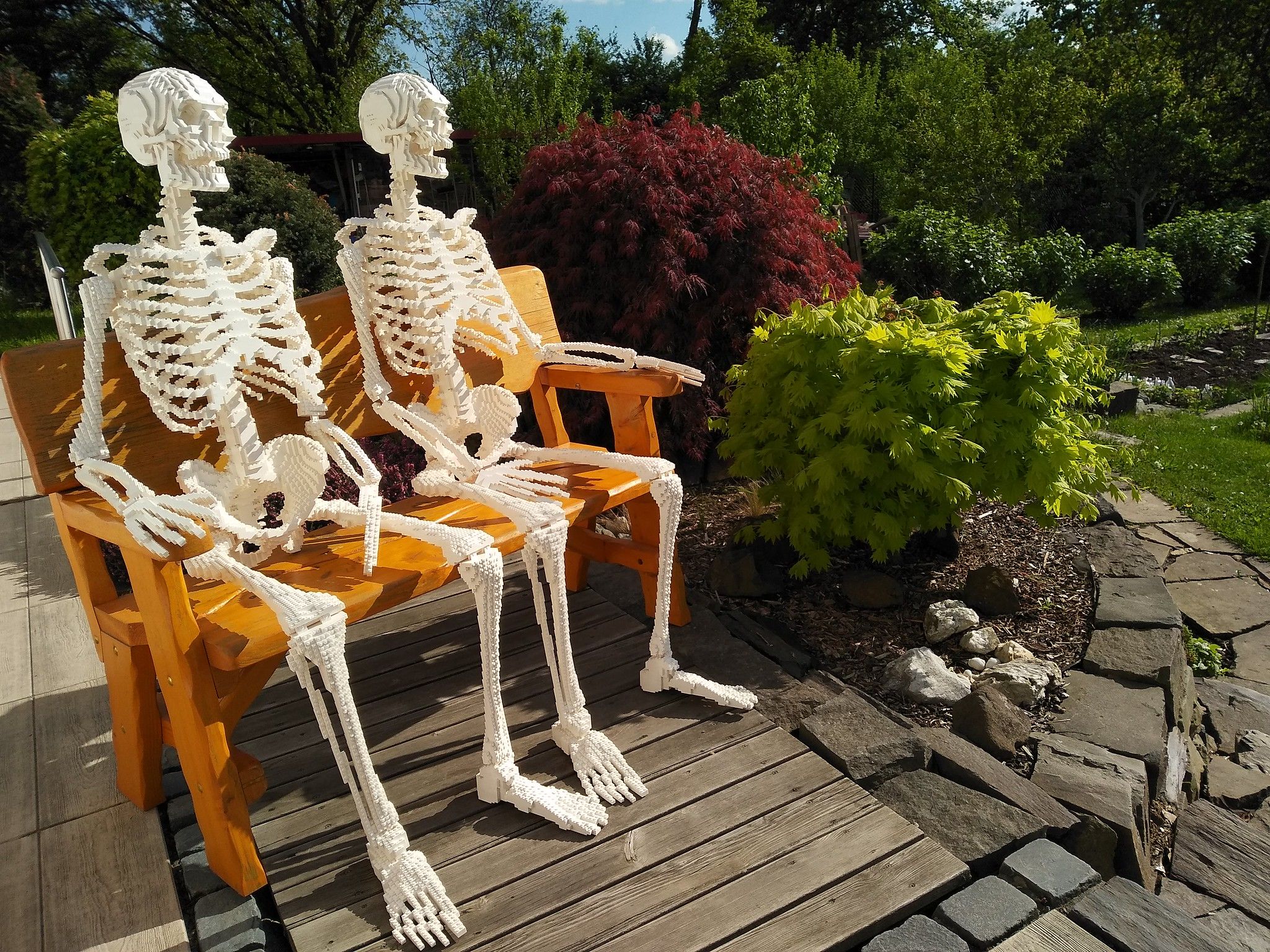 2048x1536 Impressive Life Size LEGO Skeletons Brothers Brick. The Brothers Brick