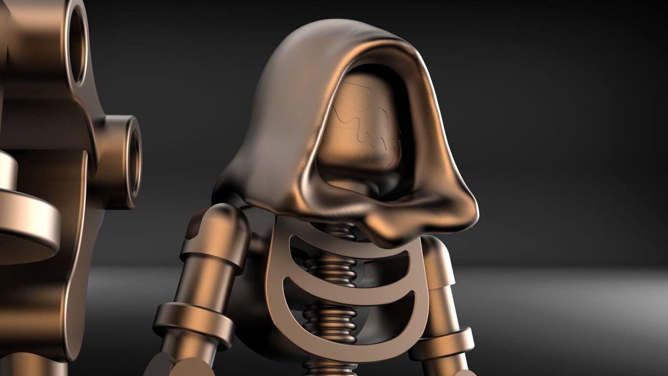 1366x768 Lego Skeleton and Grim Reaper
