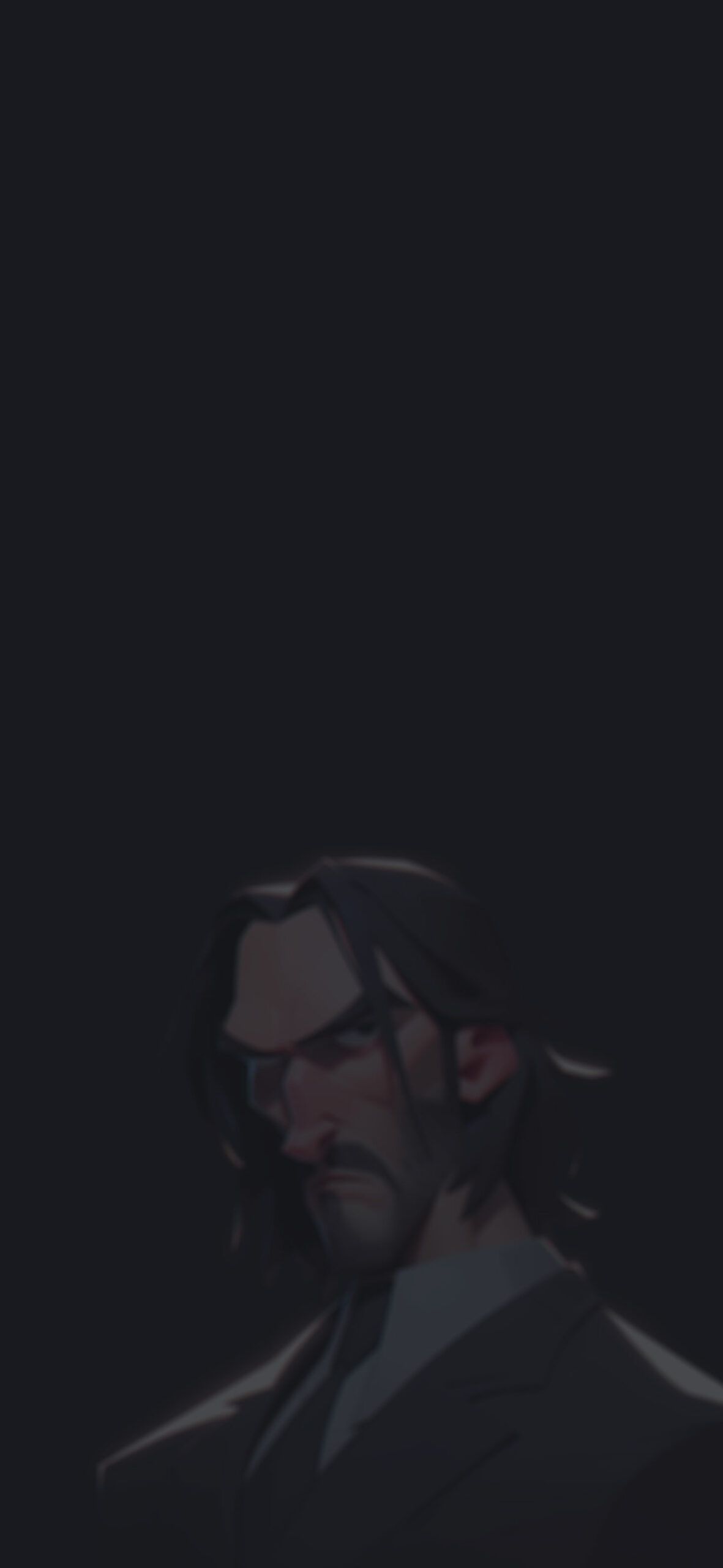 1181x2560 John Wick Dark Sketch Wallpaper Hero Wallpaper iPhone