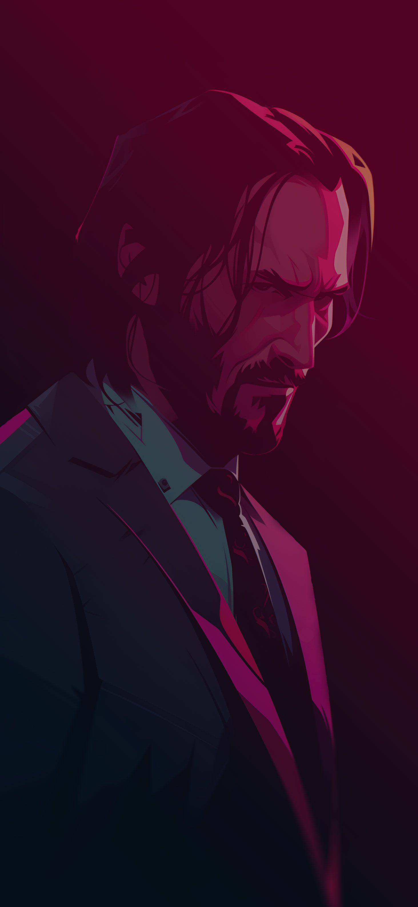 1463x3171 John Wick Dark Art Wallpaper Movie Wallpaper for iPhone