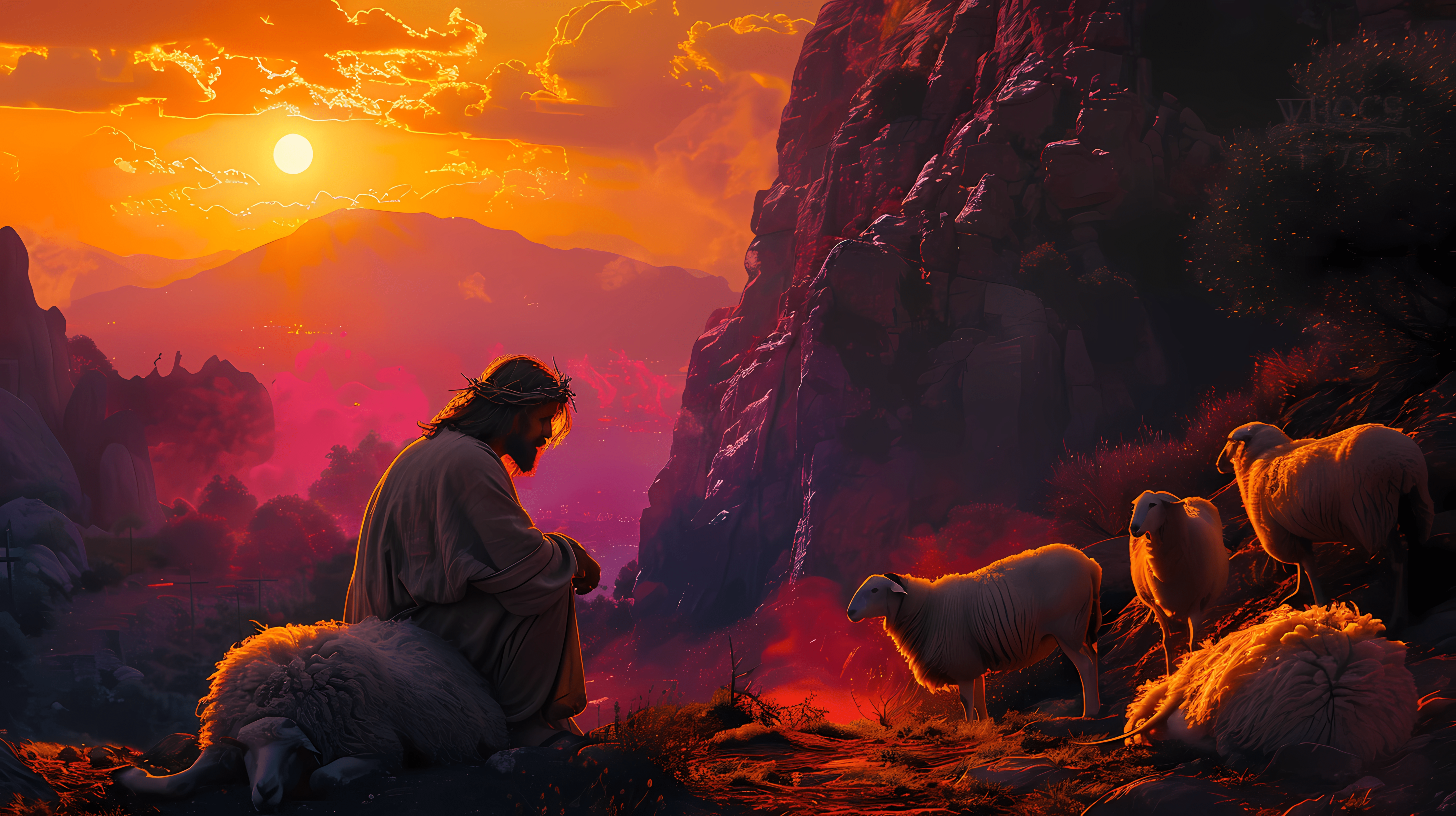 5824x3264 Jesus Wallpaper and Background: Free HD Download