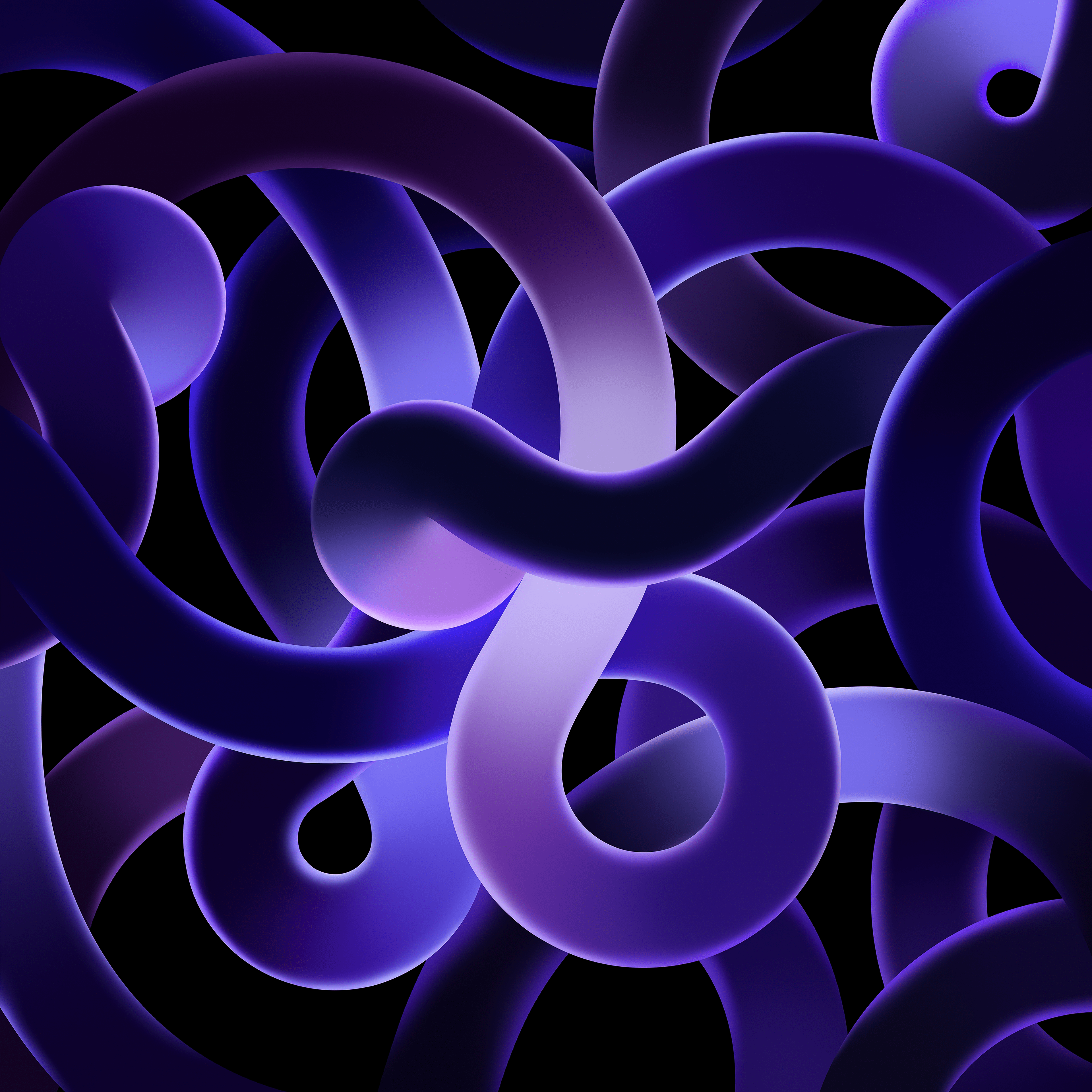 3840x3840 iPad Air Wallpaper 4K, Stock, Purple background