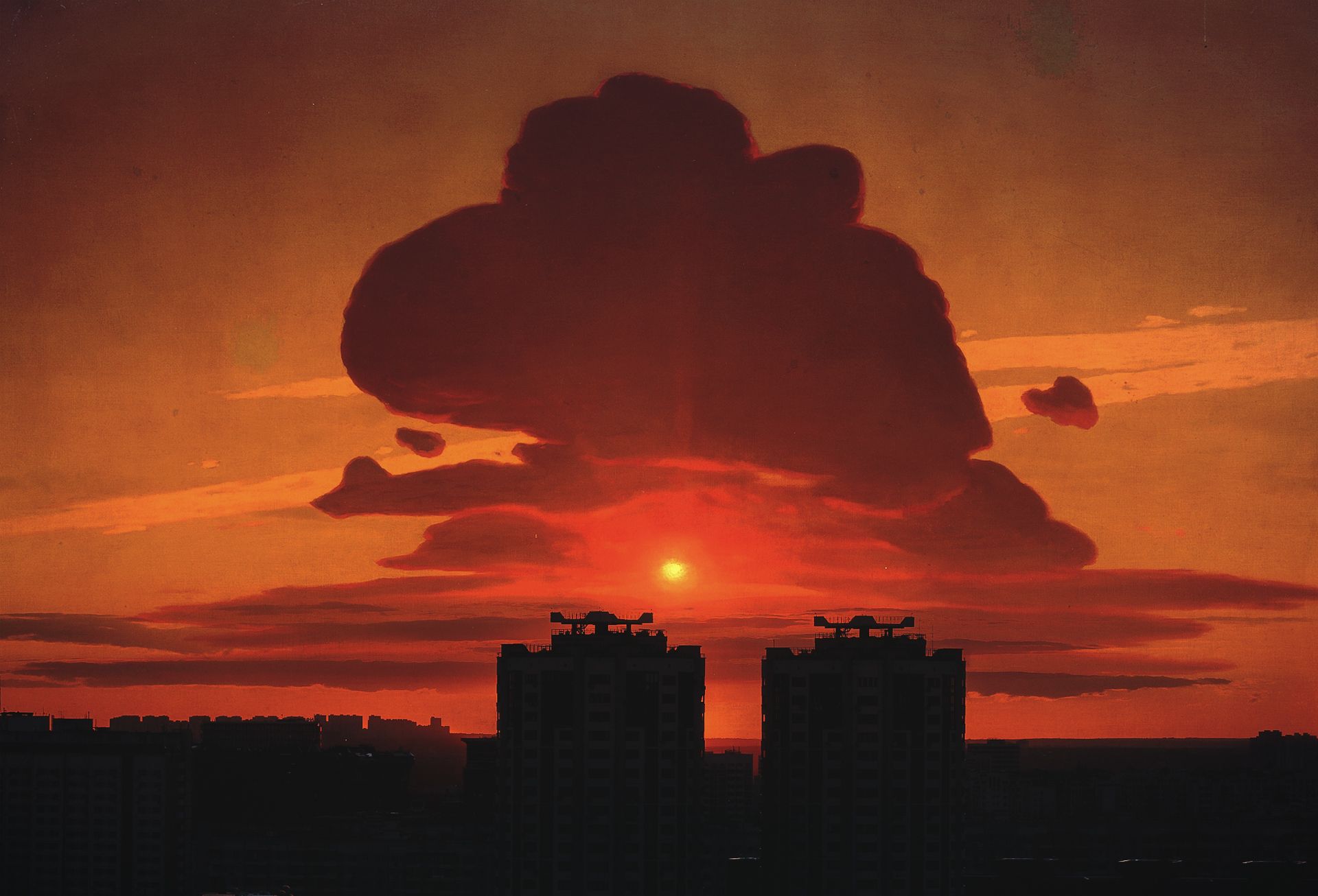 1920x1306 Red Sunset by Arkhip Kuindzhi (4). Image - Behance