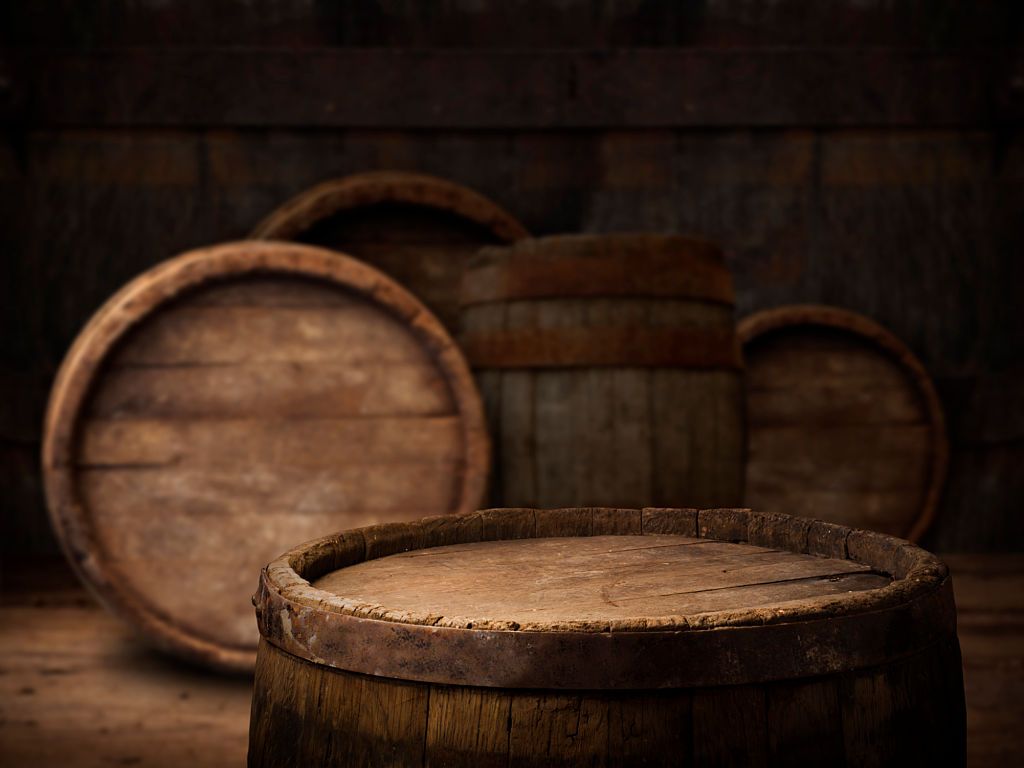 1024x768 Free Wood Barrel & Barrel Image