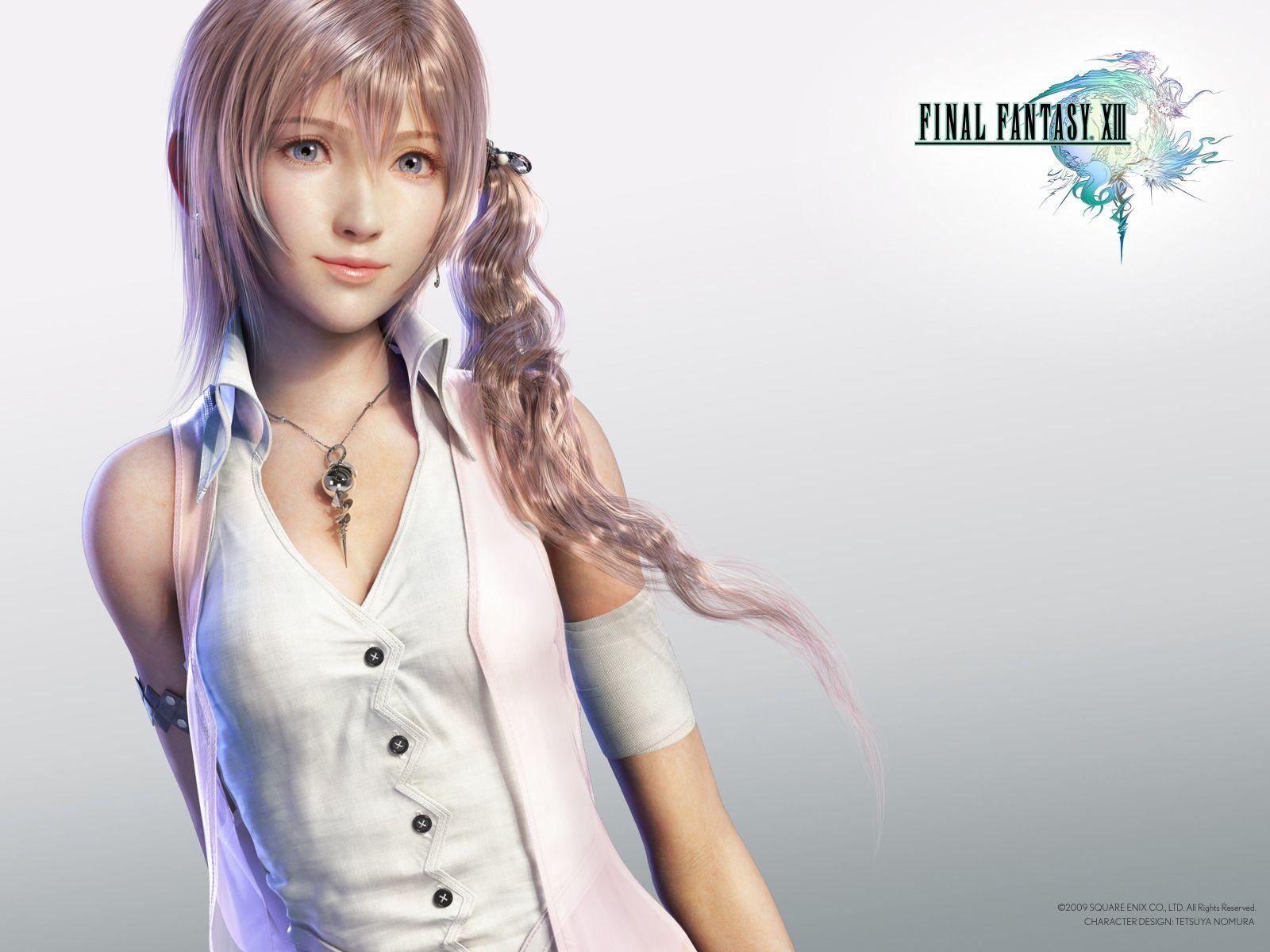 final fantasy xiii, girl, look Wallpaper, HD Games 4K Wallpapers, Images  and Background - Wallpapers Den