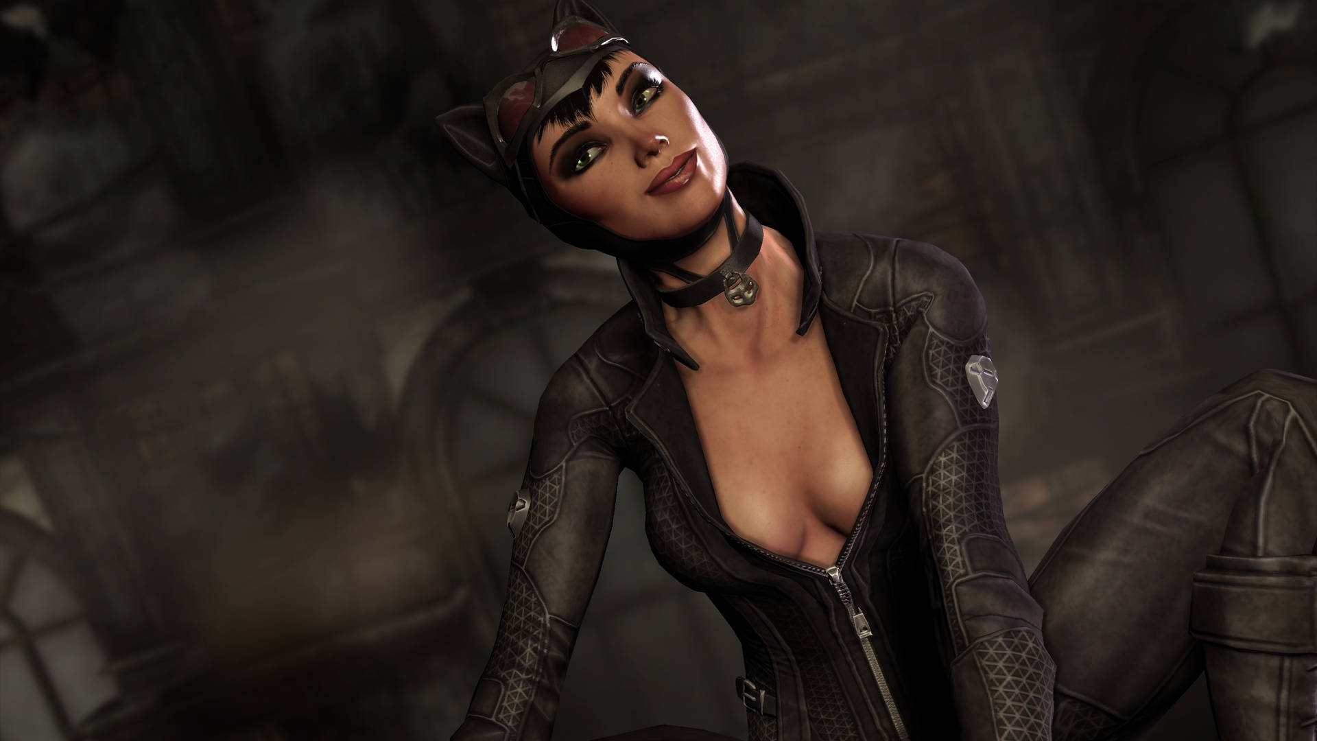 1920x1080 Download Catwoman Batman Arkham City Wallpaper
