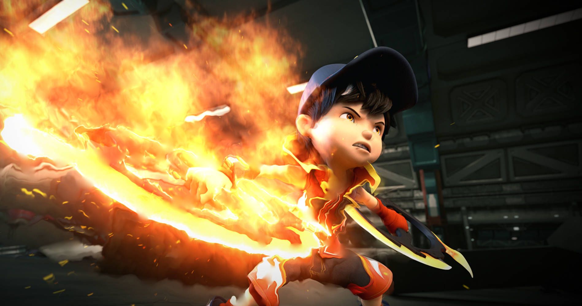 1898x1000 Boboiboy HD Wallpaper