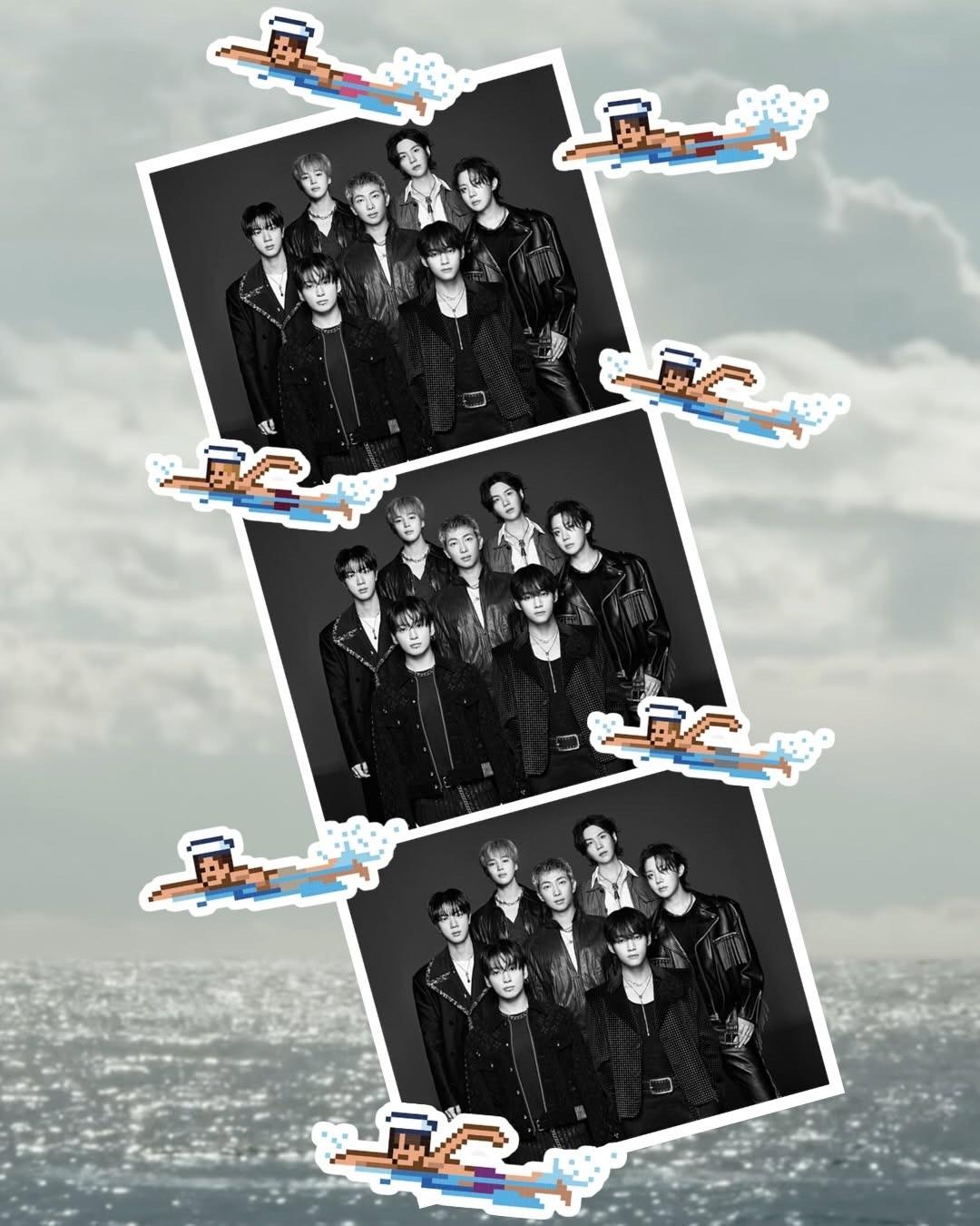 1080x1350 YouTube on Instagram ft. BTS : swim wallpaper for army