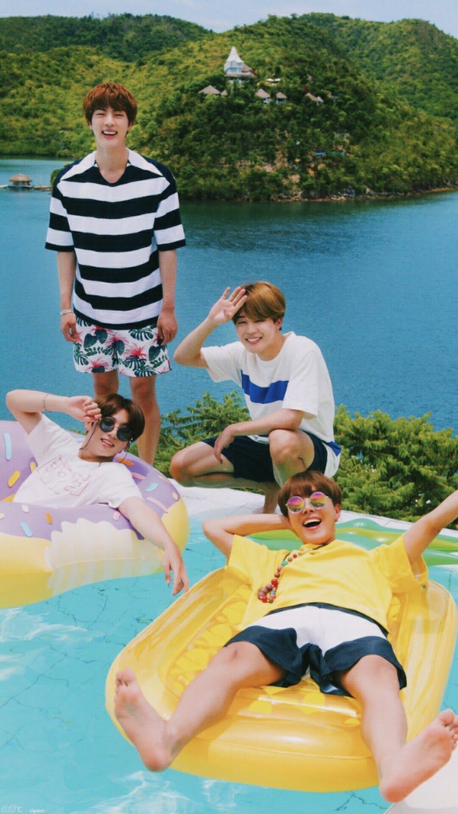 900x1600 Jimin Summer Wallpaper