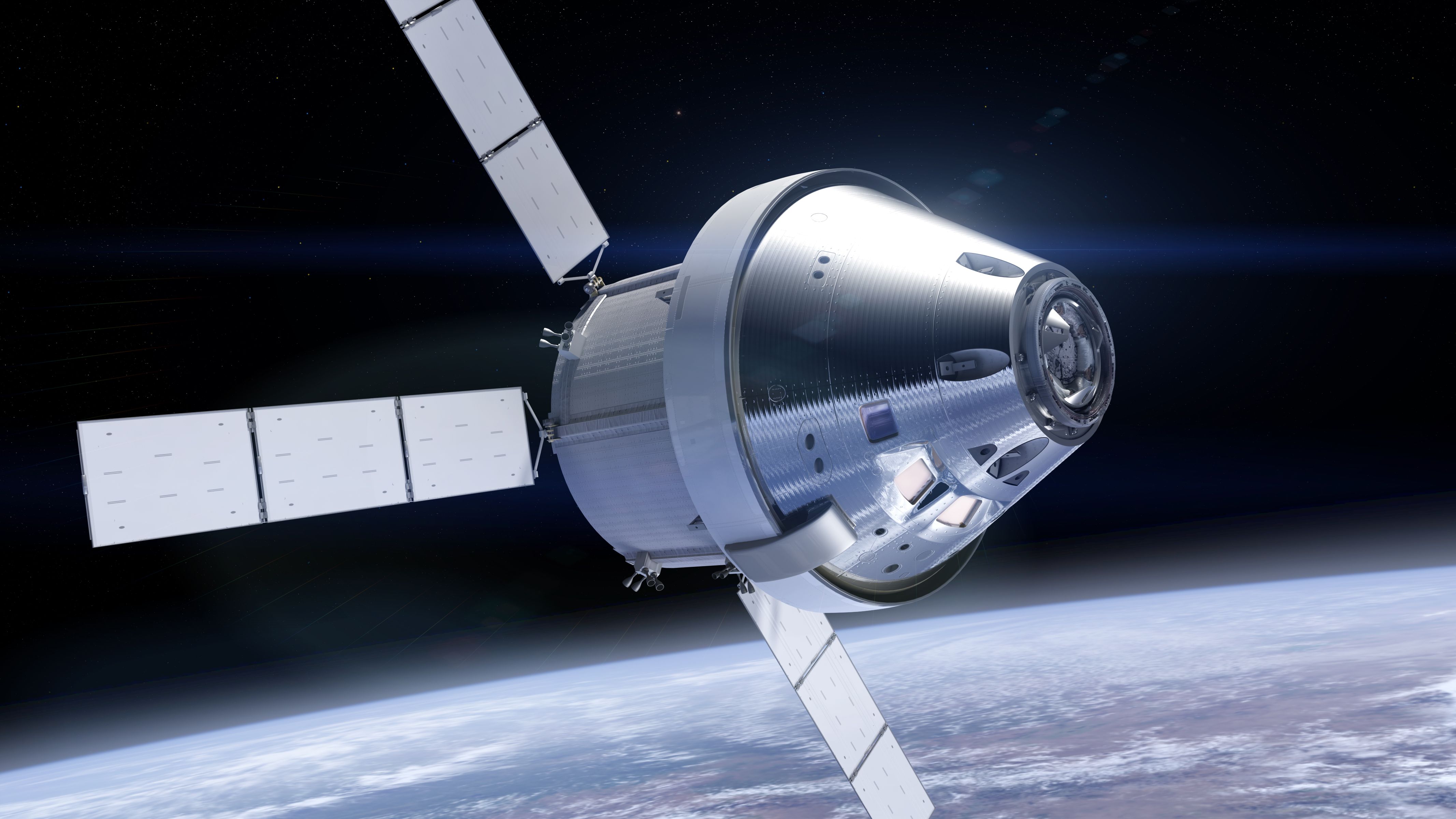 4267x2400 ESA's impression of the Orion spacecraft