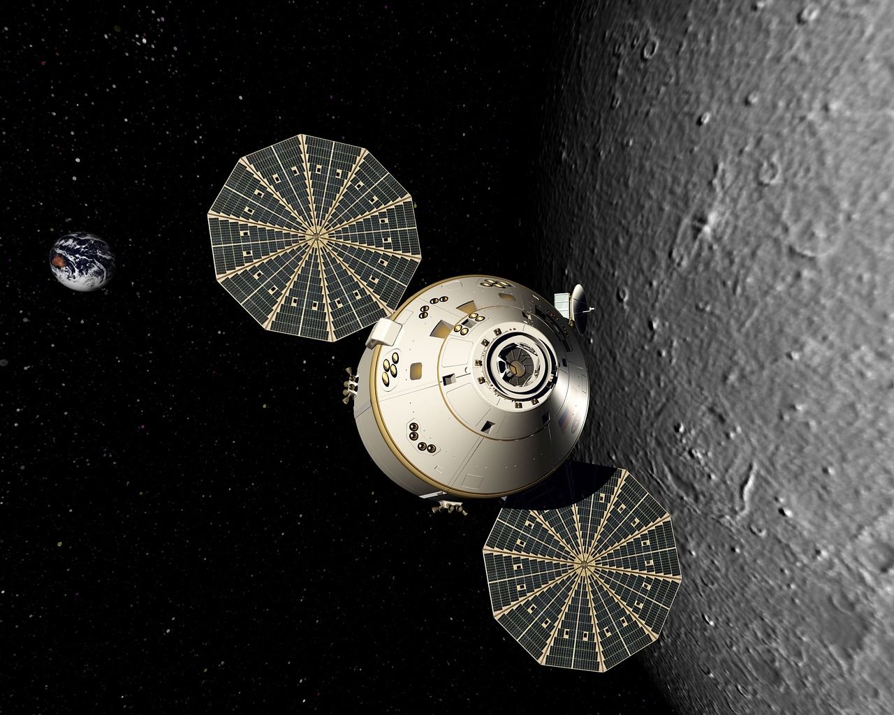 1280x1024 Free Orion Space Shuttle & Space Shuttle Image