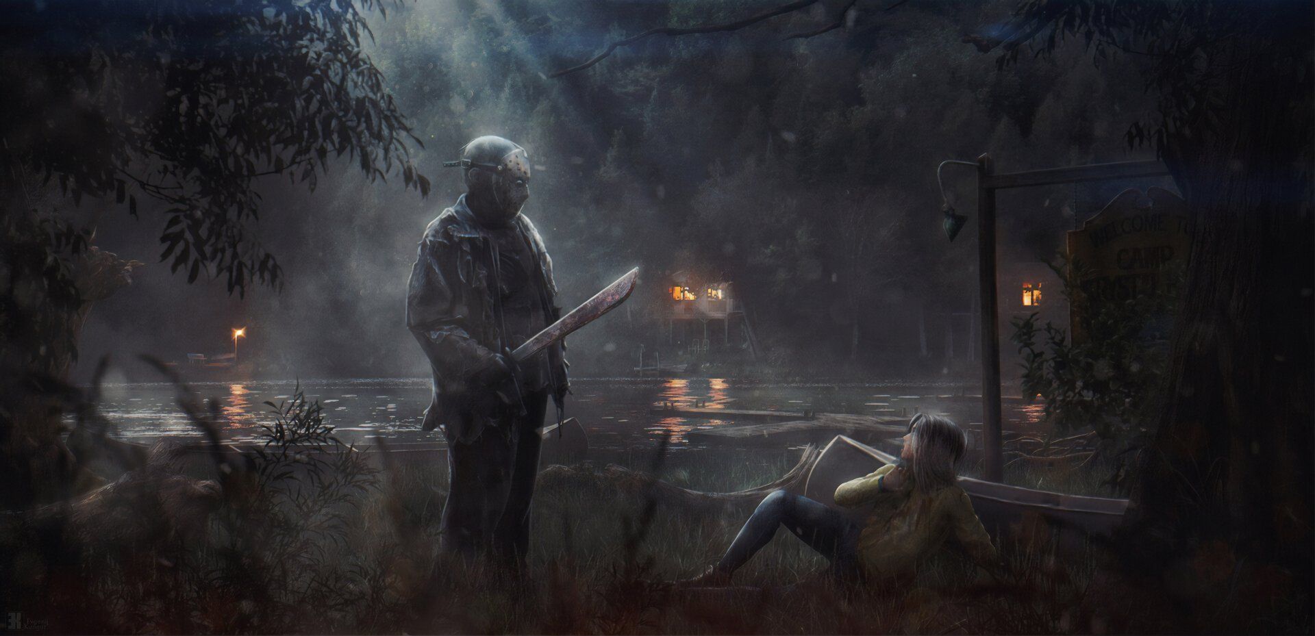 1920x929 Download Video Game Friday The 13th: The Game HD Wallpaperx1858