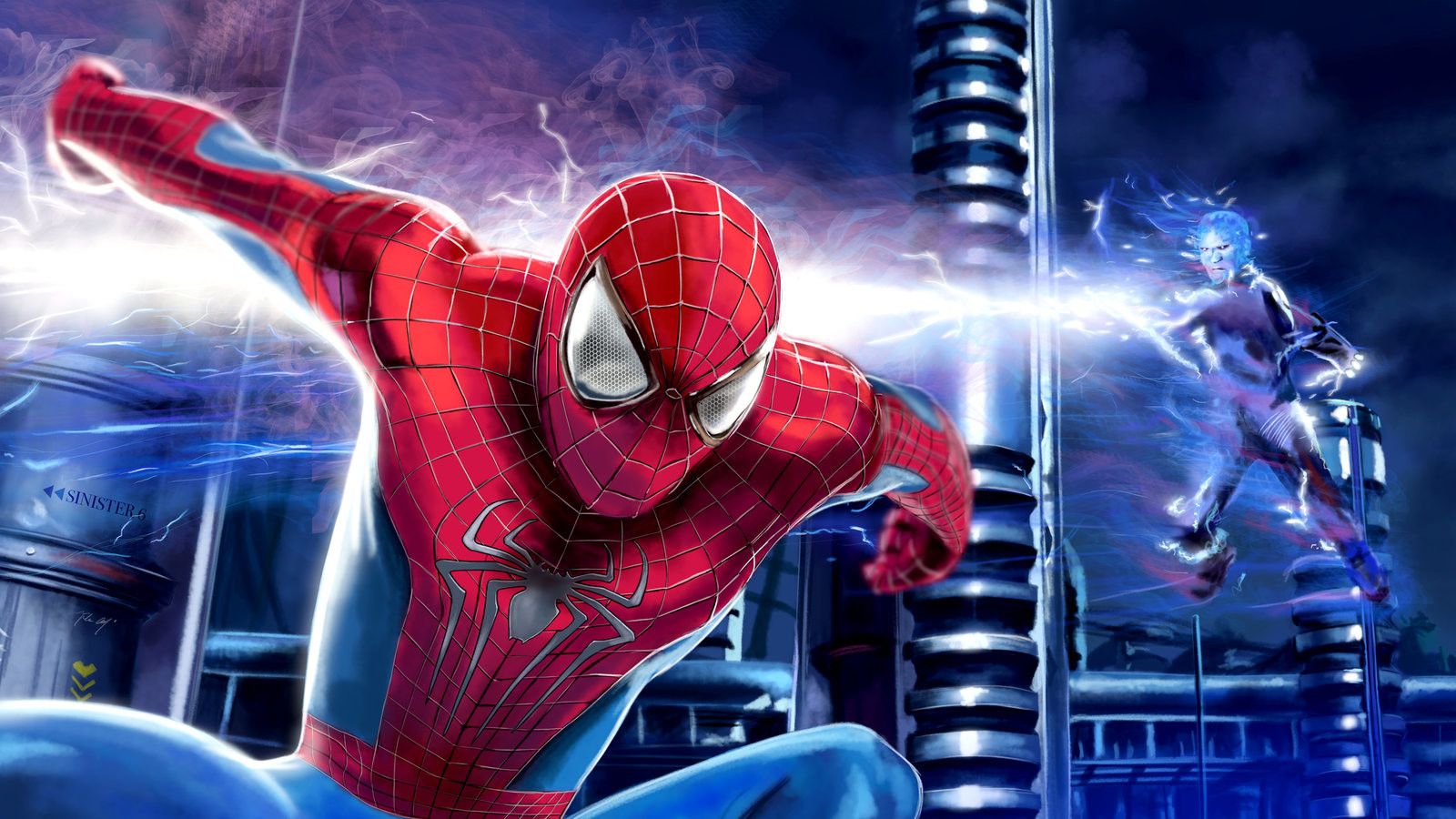 1600x900 Speed Painting 23: The Amazing Spiderman 2