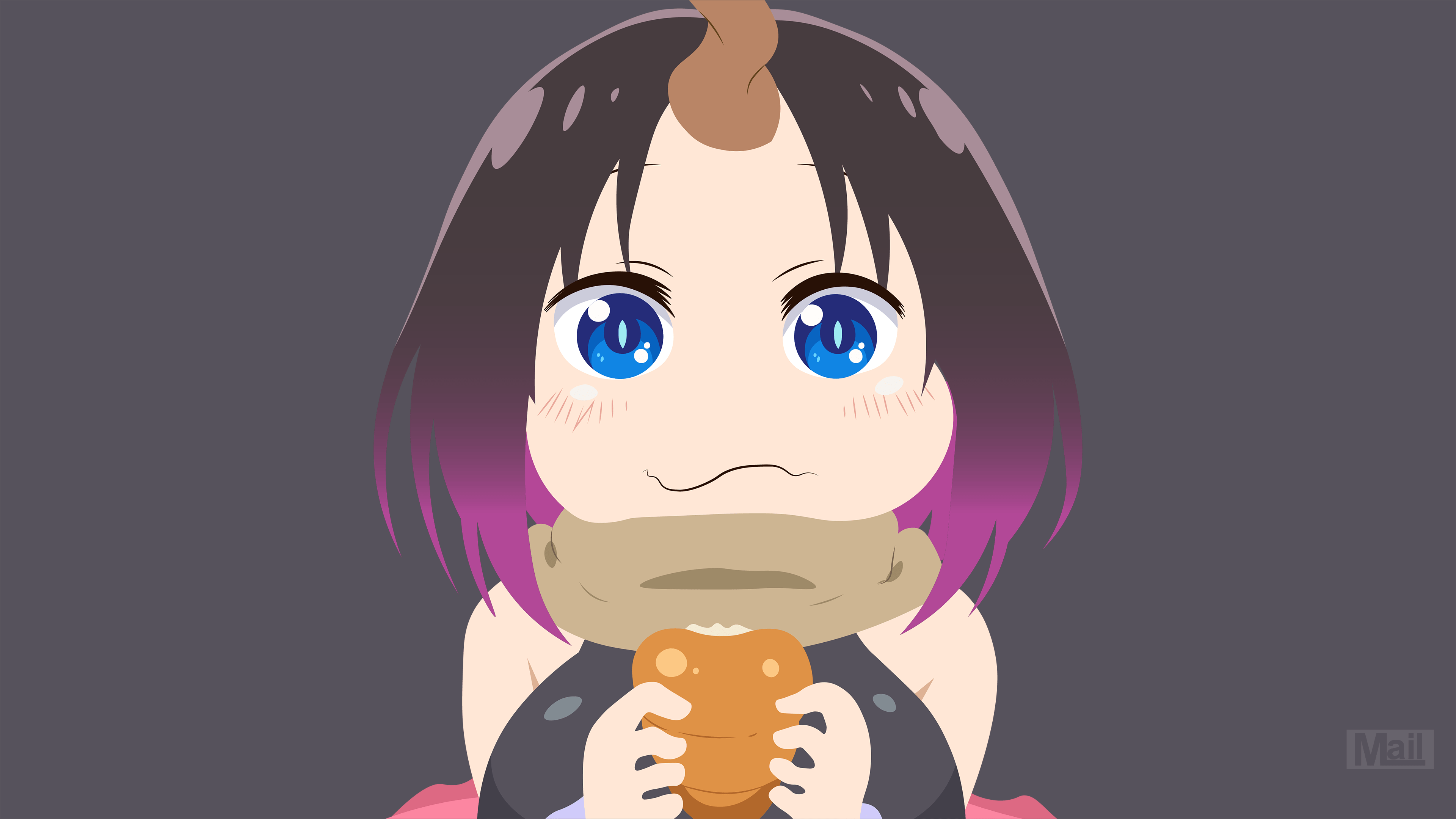3840x2160 Elma San Chi No Maid Dragon By Rikkix2160