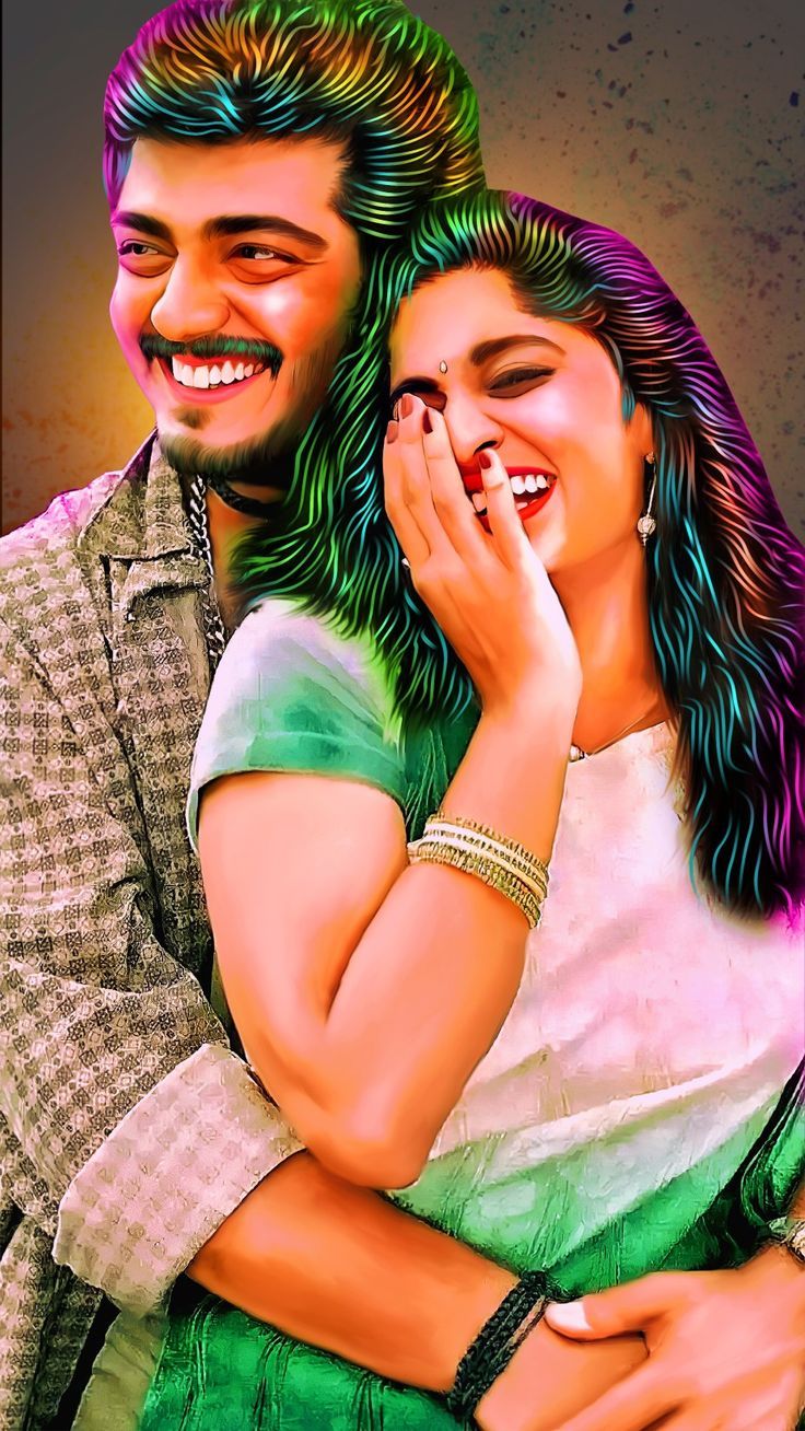 736x1308 THALA AJITH DIGITAL PAINTING