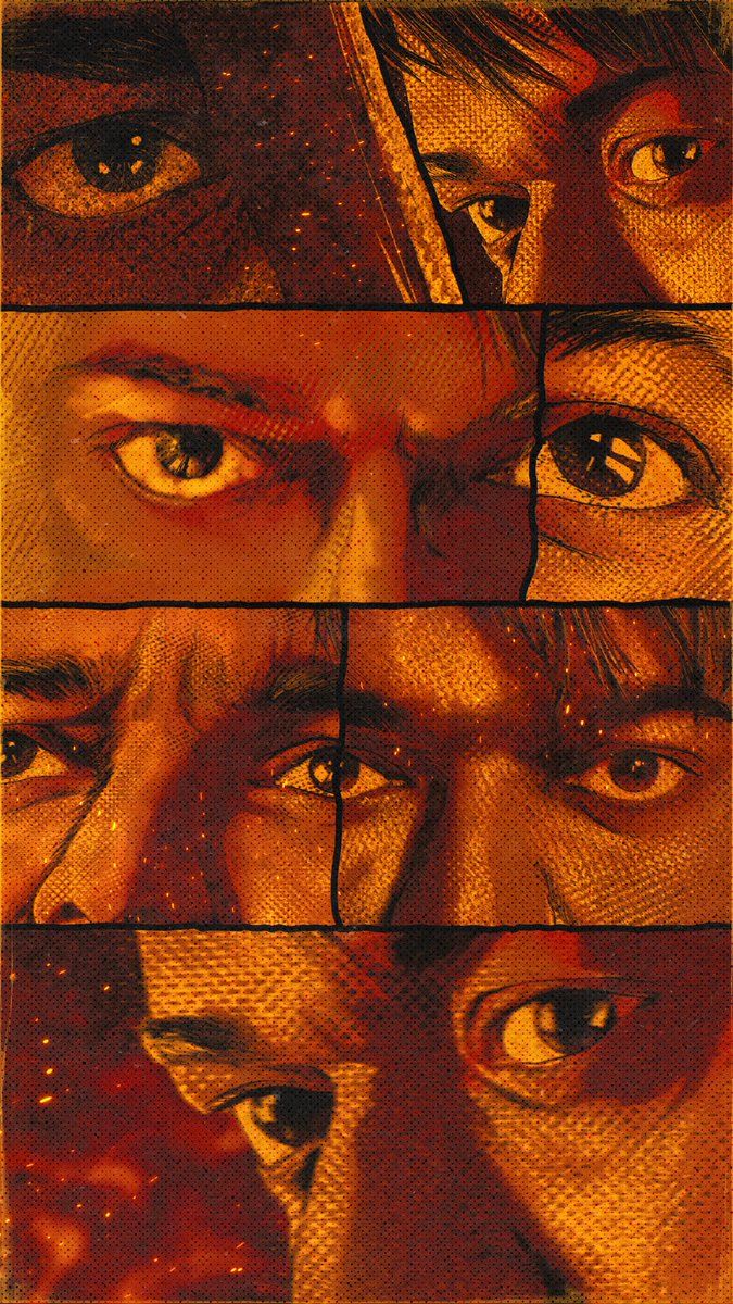 675x1200 Here's our version of the Bloody Sweet wallpaper of #ThalapathyVijay's Title Card from #Leo