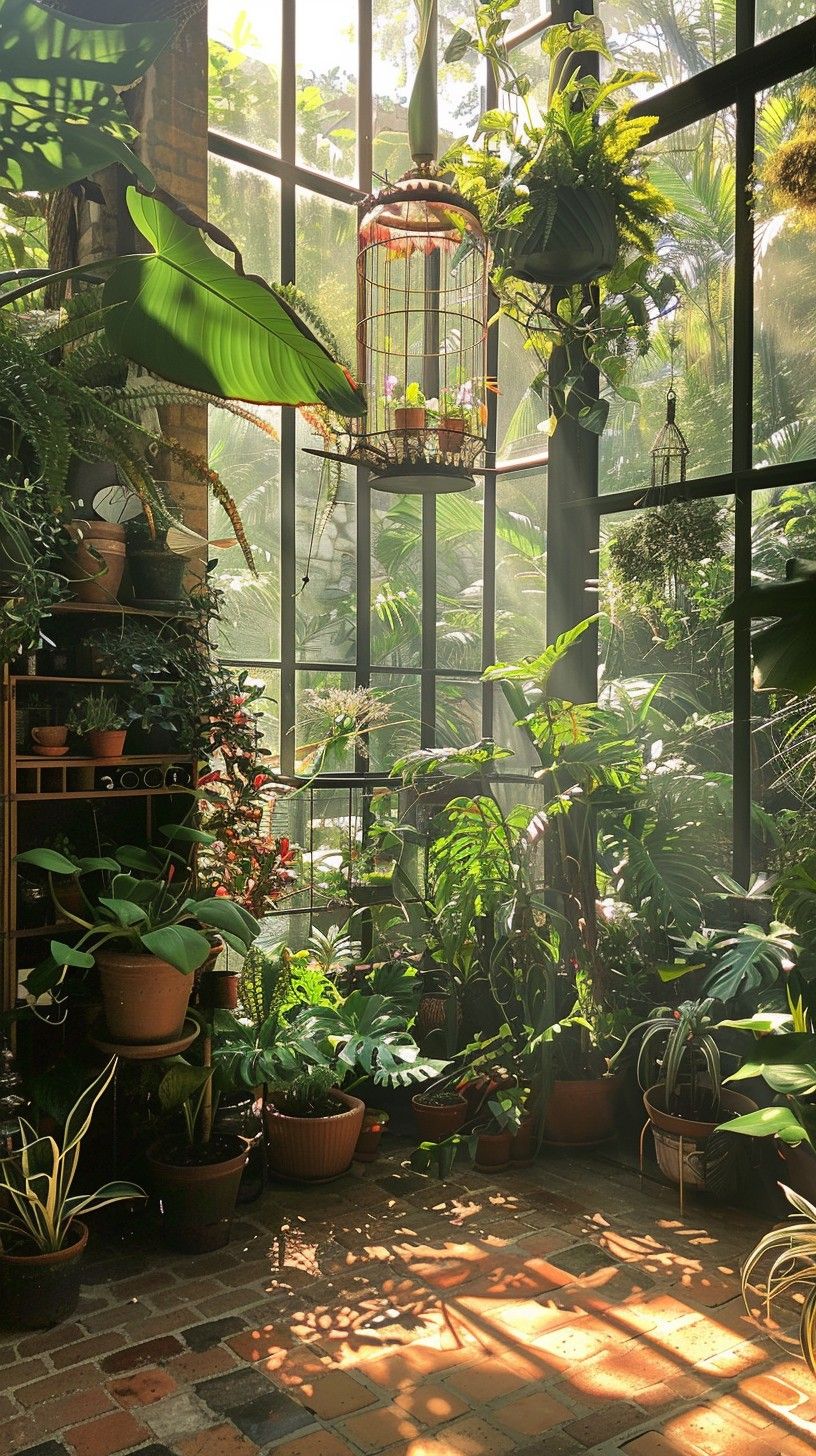 816x1456 Free Indoor Garden Oasis Image, Plants, Botanical