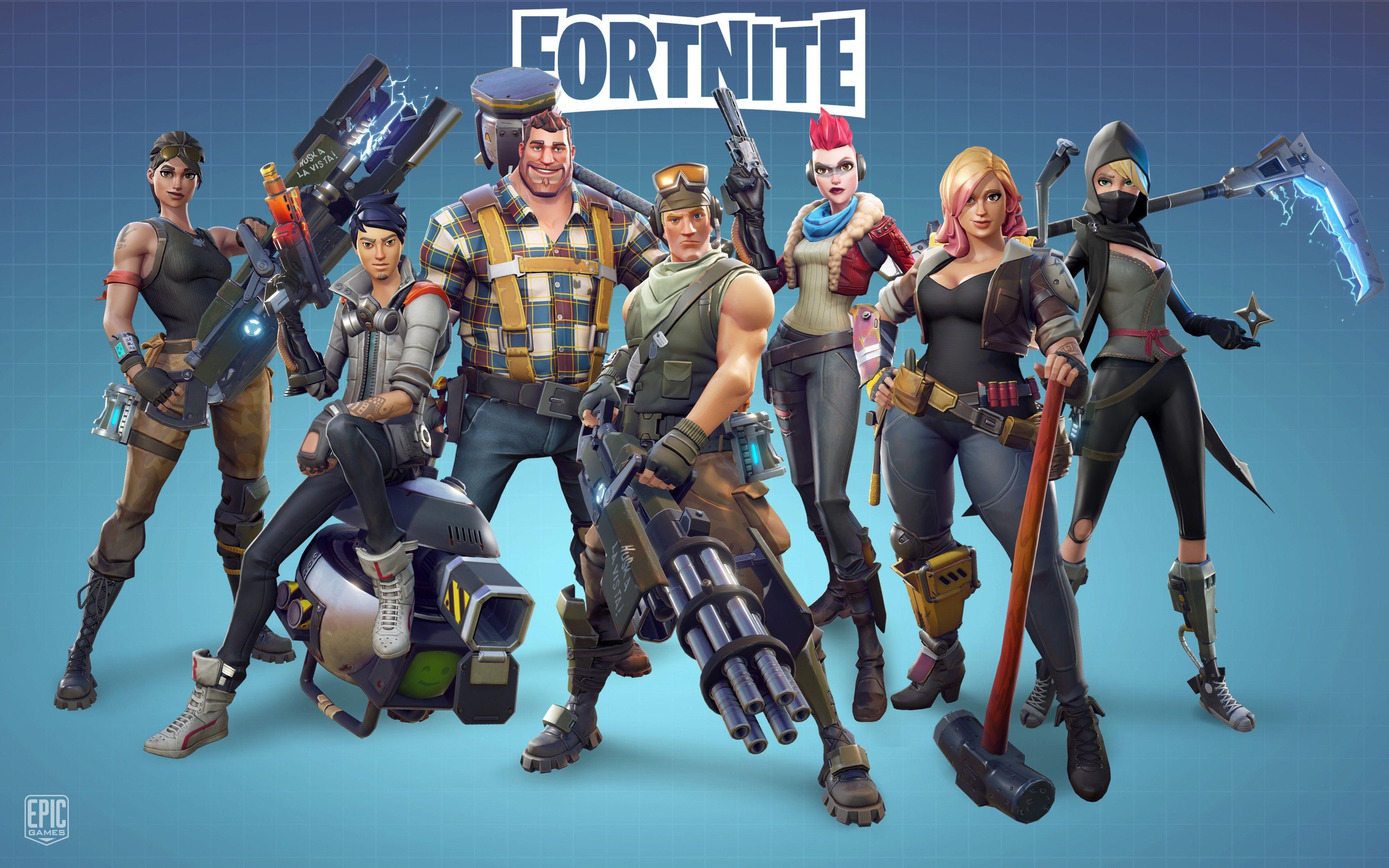 3840x2400 fortnite 4k hình nền máy tính full HD tải xuống miễn phí