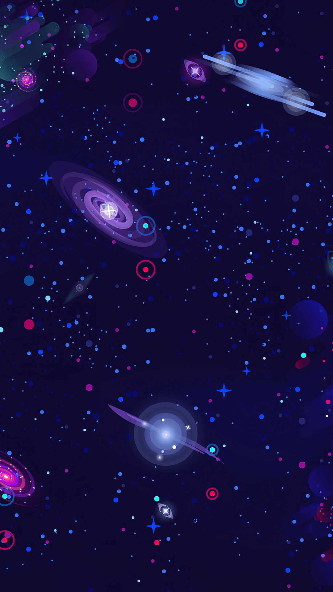 1080x1920 Galaxy Space Wallpaper 4K HD PC f
