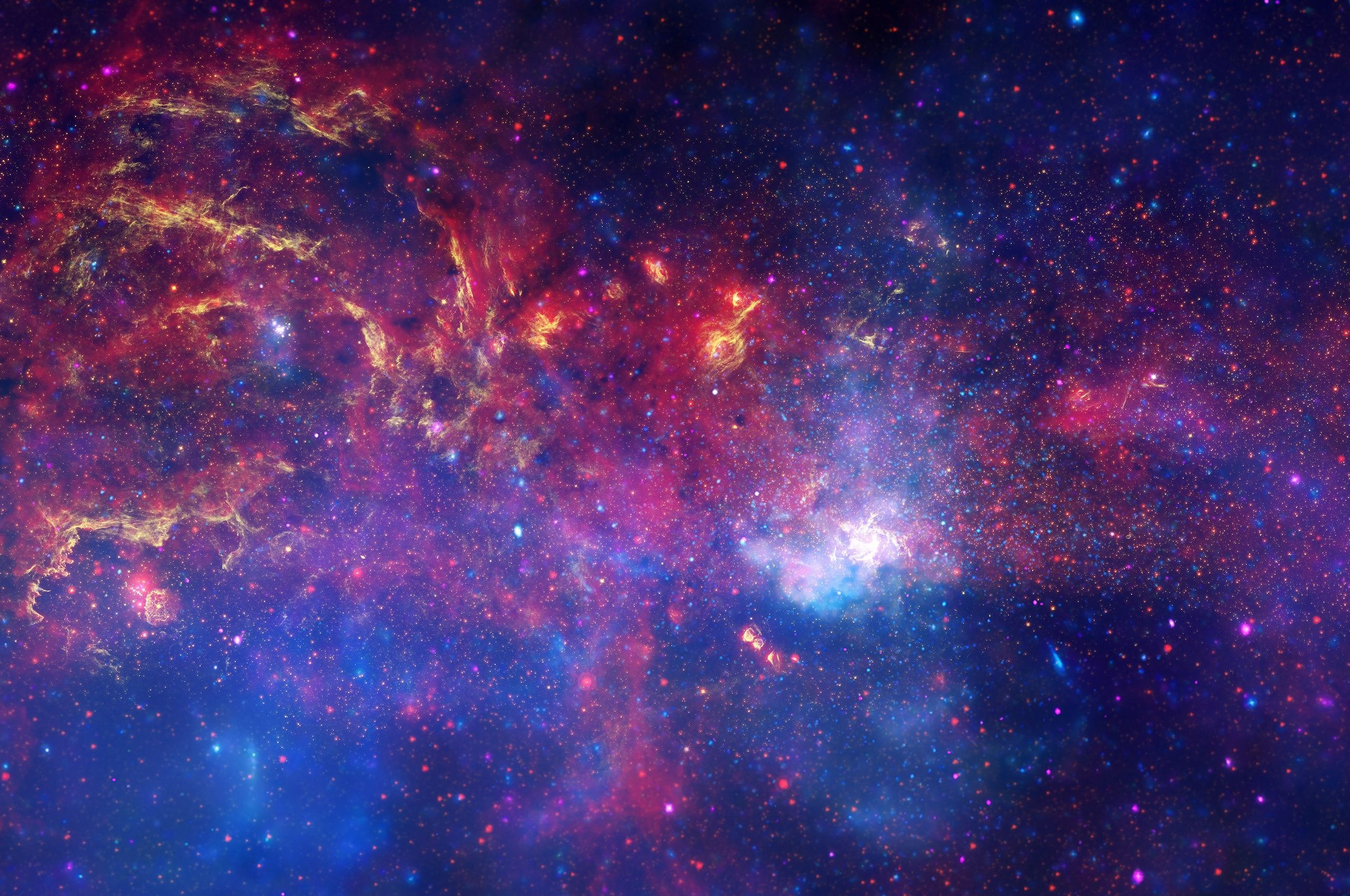 2560x1700 Deep Space Stars Galaxy Chromebook Pixel , HD 4k Wallpaper, Image, Background, Photos and Picture