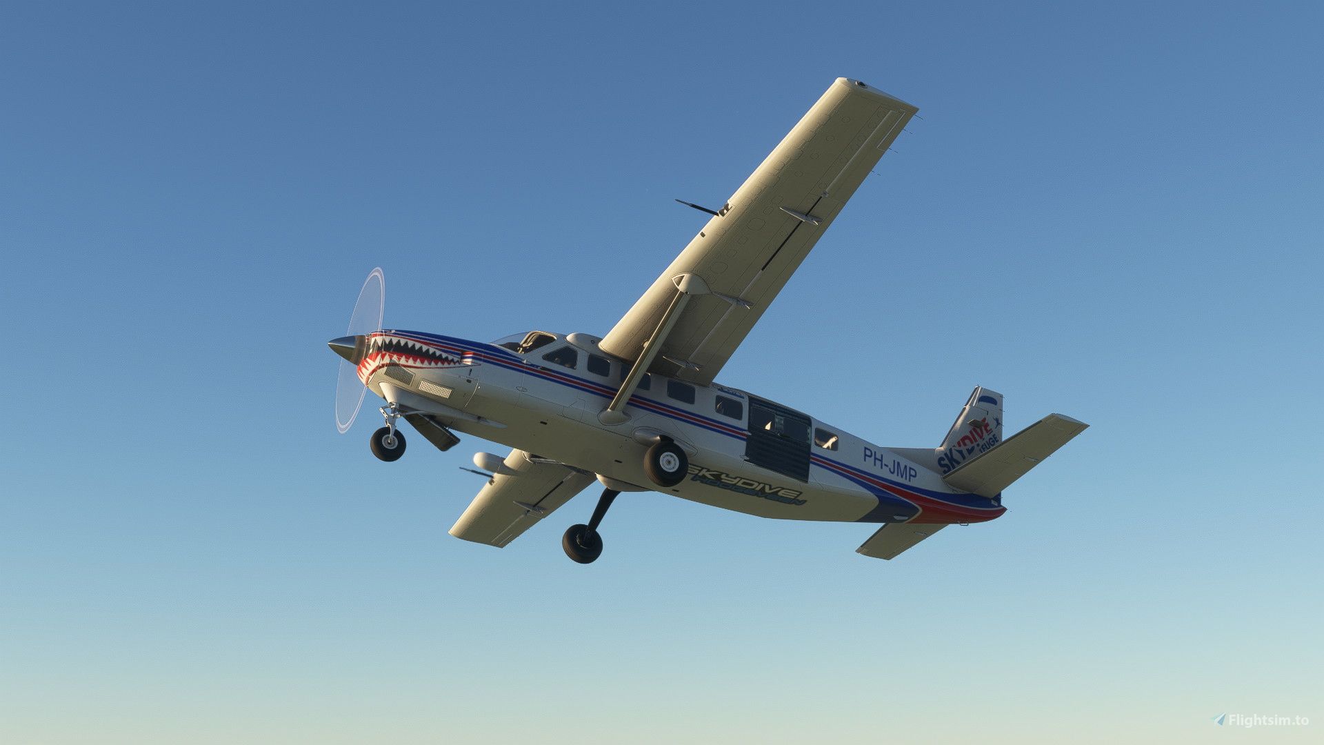 1920x1080 Cessna 208 No Pod PH JMP Liveries For MSFS
