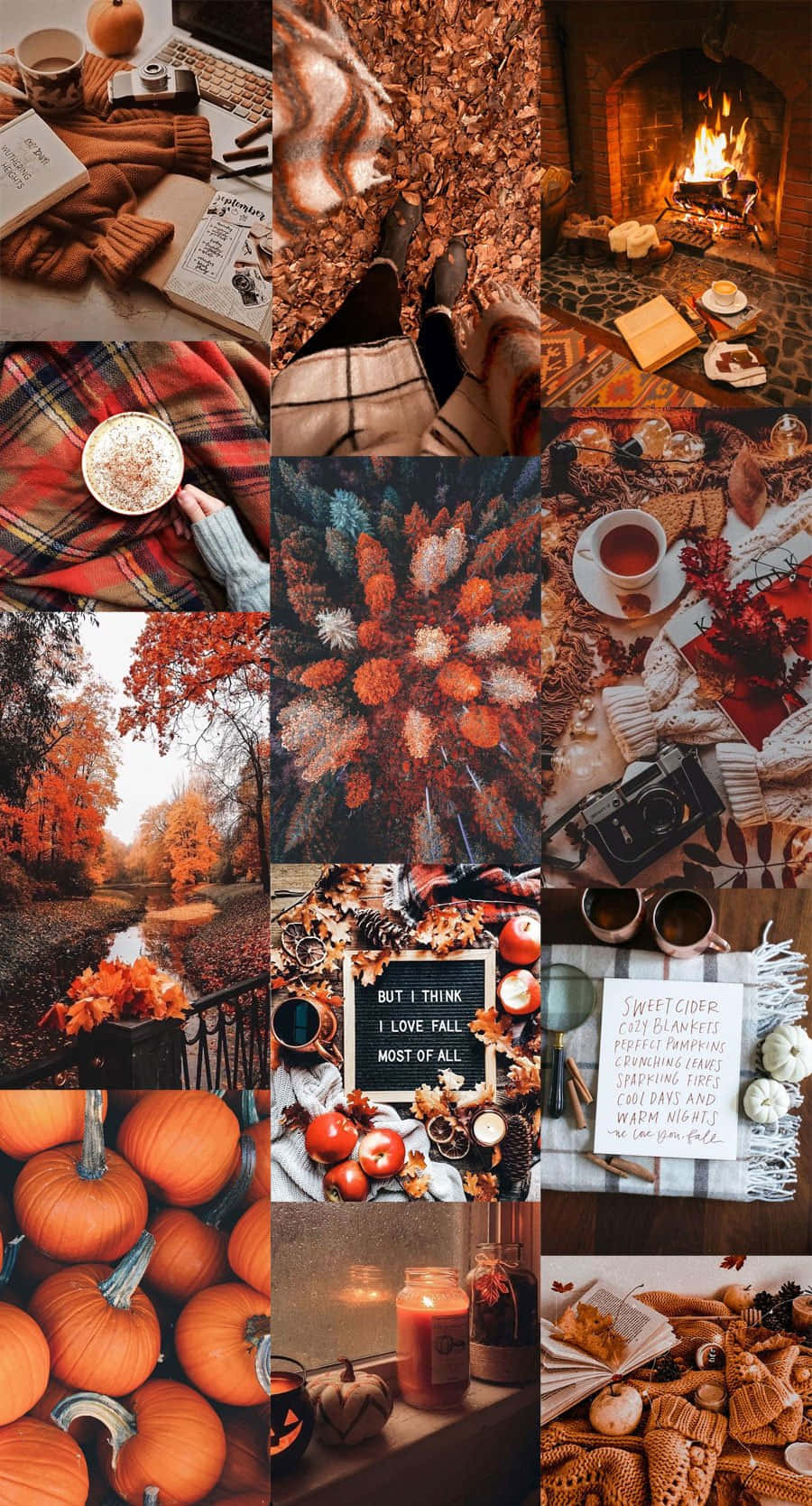 900x1668 Download Cute Autumn Cozy Aesthetic Wallpaper