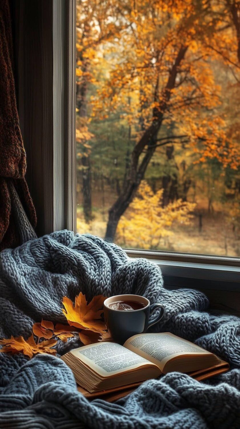 841x1500 Beautiful (and Fun) Fall Phone Wallpaper to Start the Cozy Season