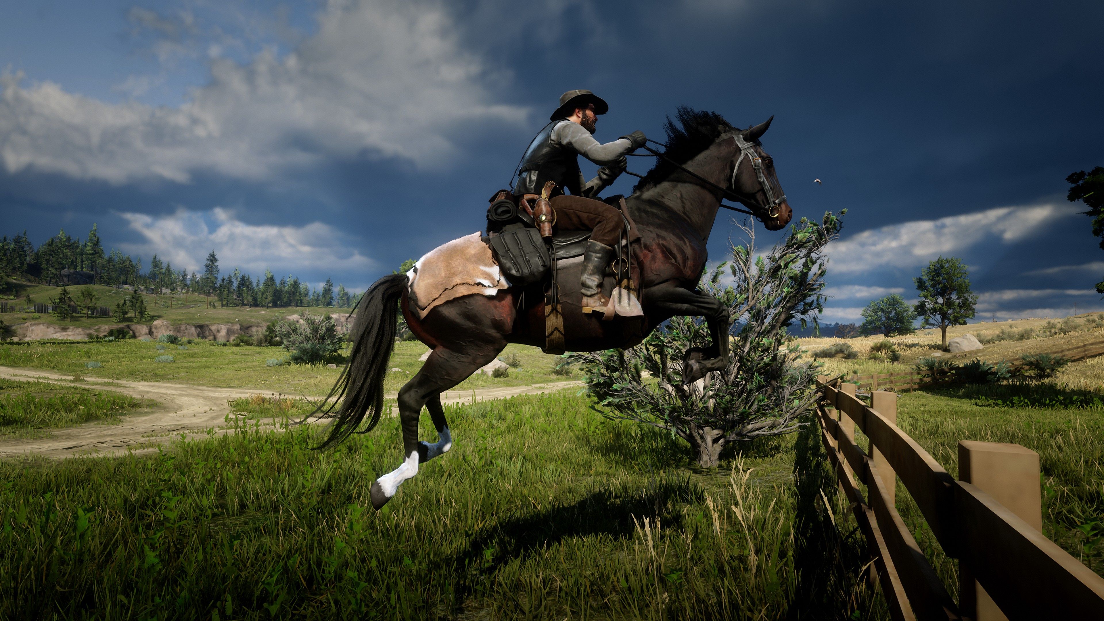 3840x2160 John Marston RDR2 4K HD Red Dead Redemption 2 Wallpaper