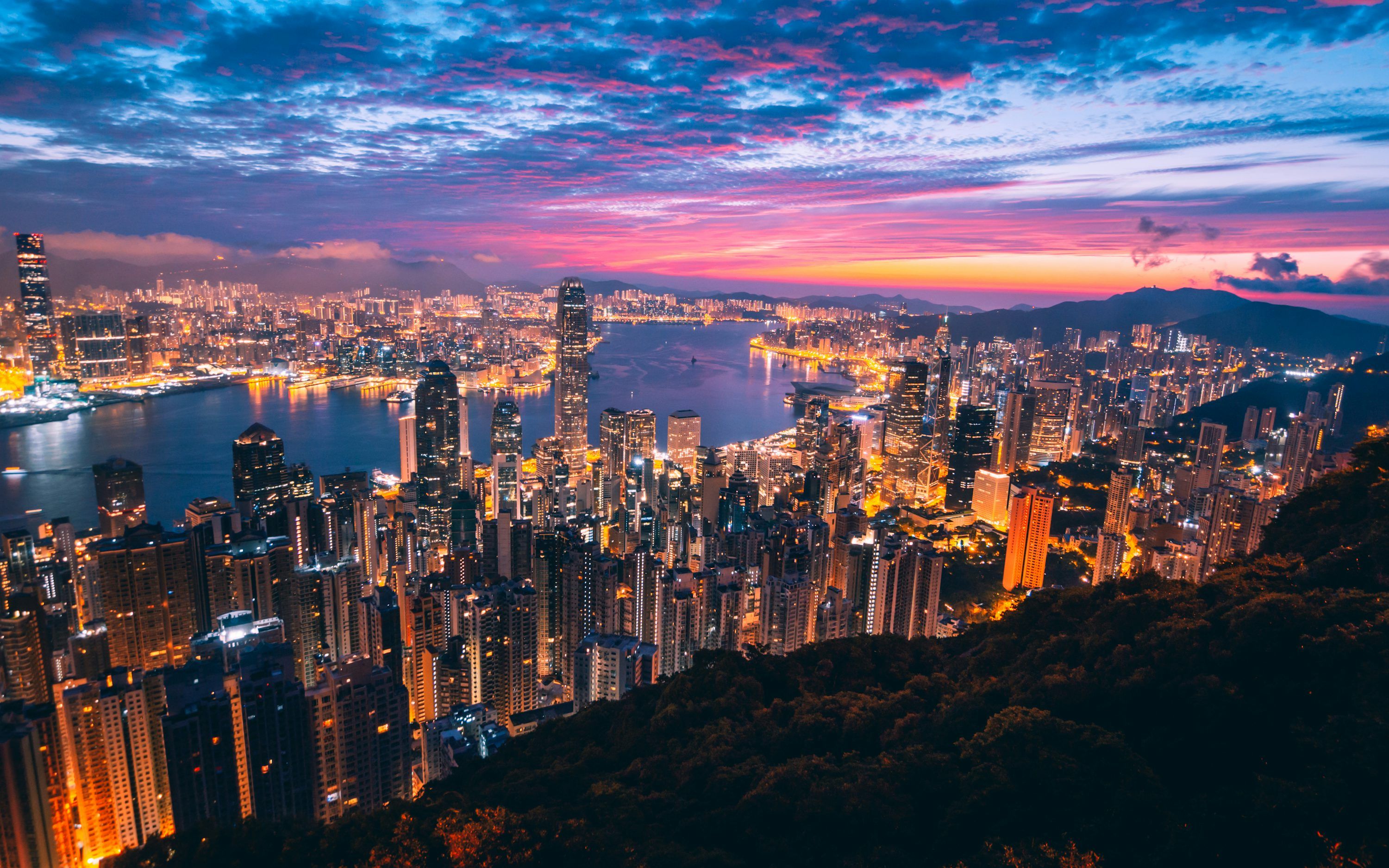3000x1875 Victoria Peak Picture. Download Free Image