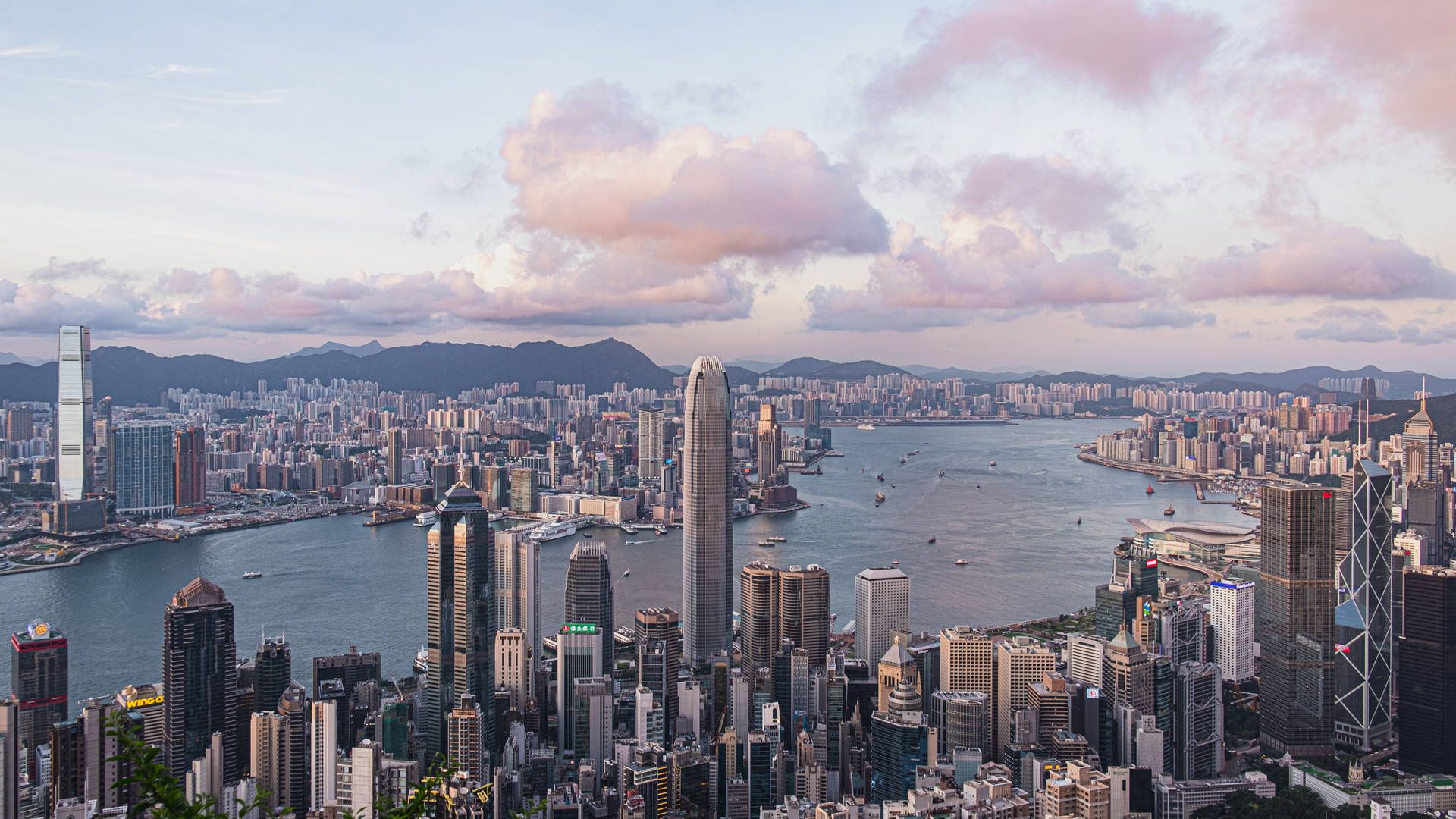 1920x1080 Download Hong Kong Victoria Peak Wallpaper
