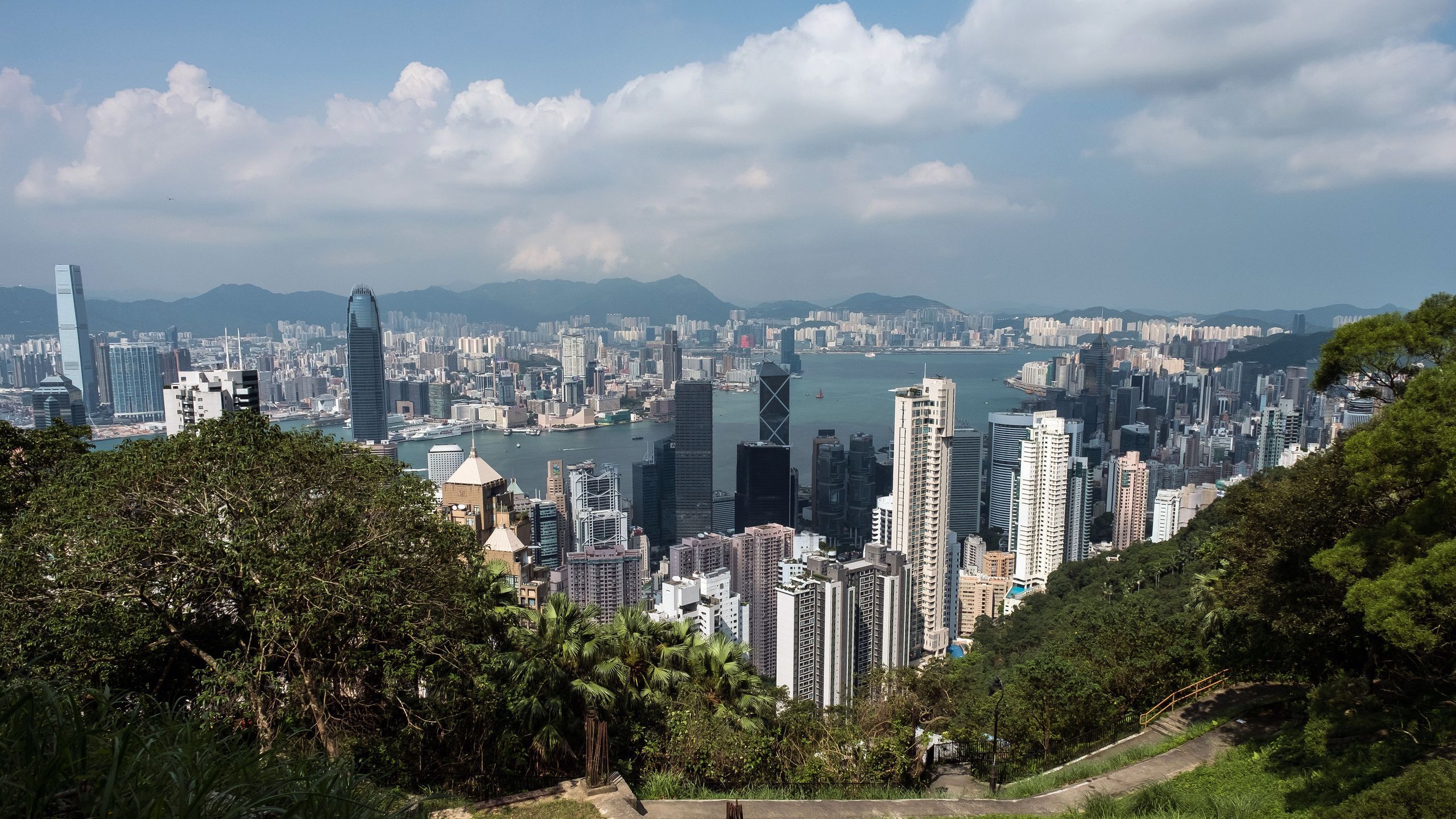 2560x1440 Victoria Peak Hong Kong