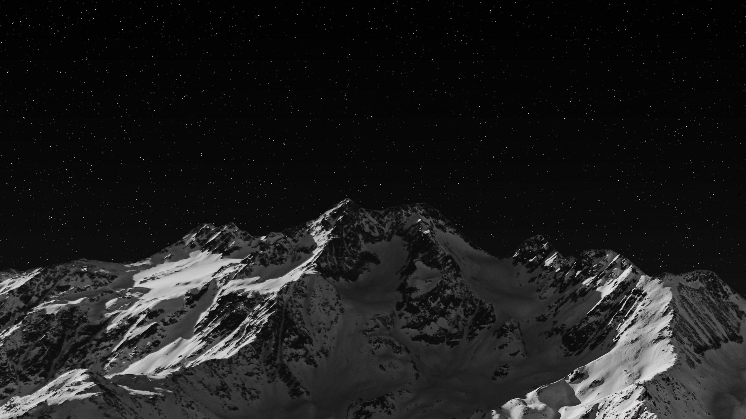 2560x1440 Black Wallpaper